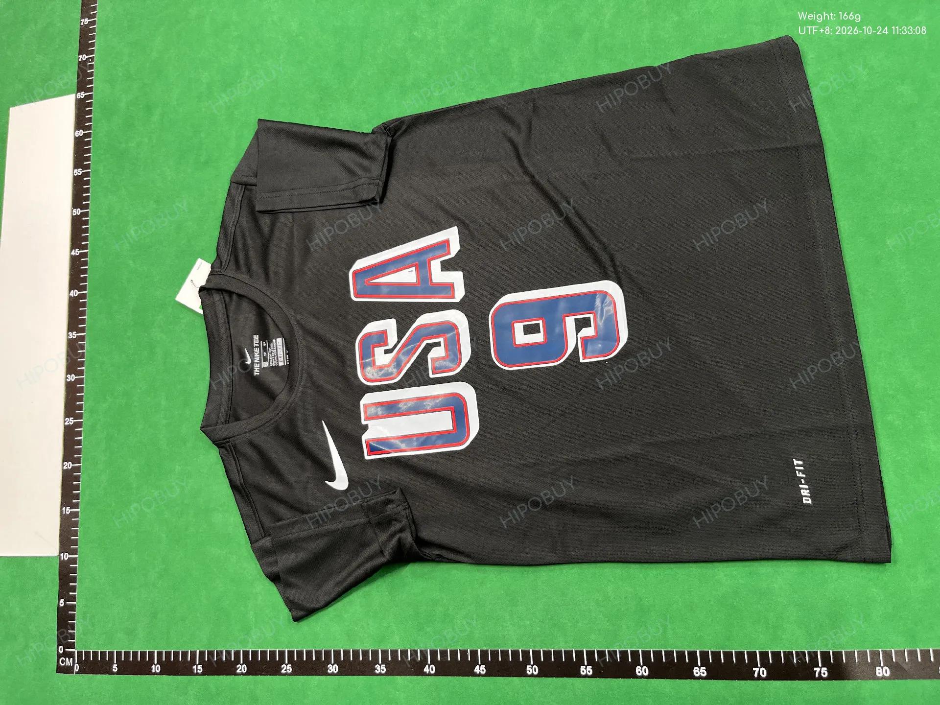 Foto QC 2 de Nike USA Basketball Anthony Edwards T-shirt White