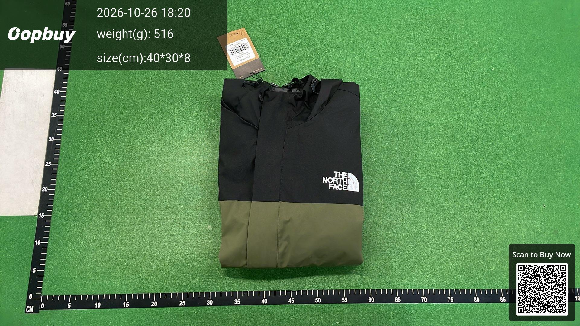 Foto QC 8 de The North Face Windbreaker Jacket Waterproof Hooded Black