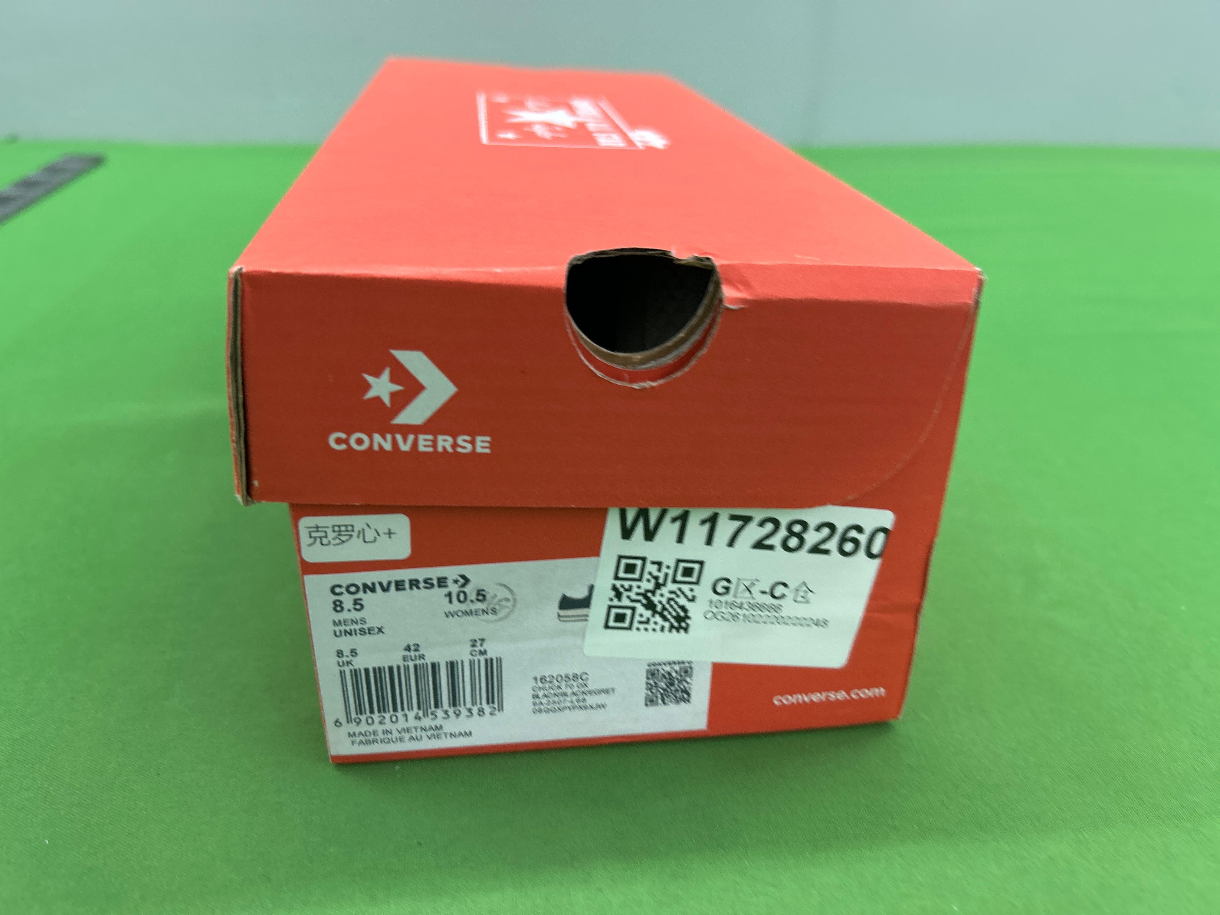 Foto QC 1 de Chrome Hearts Converse Chuck 70 Hi White 162056C