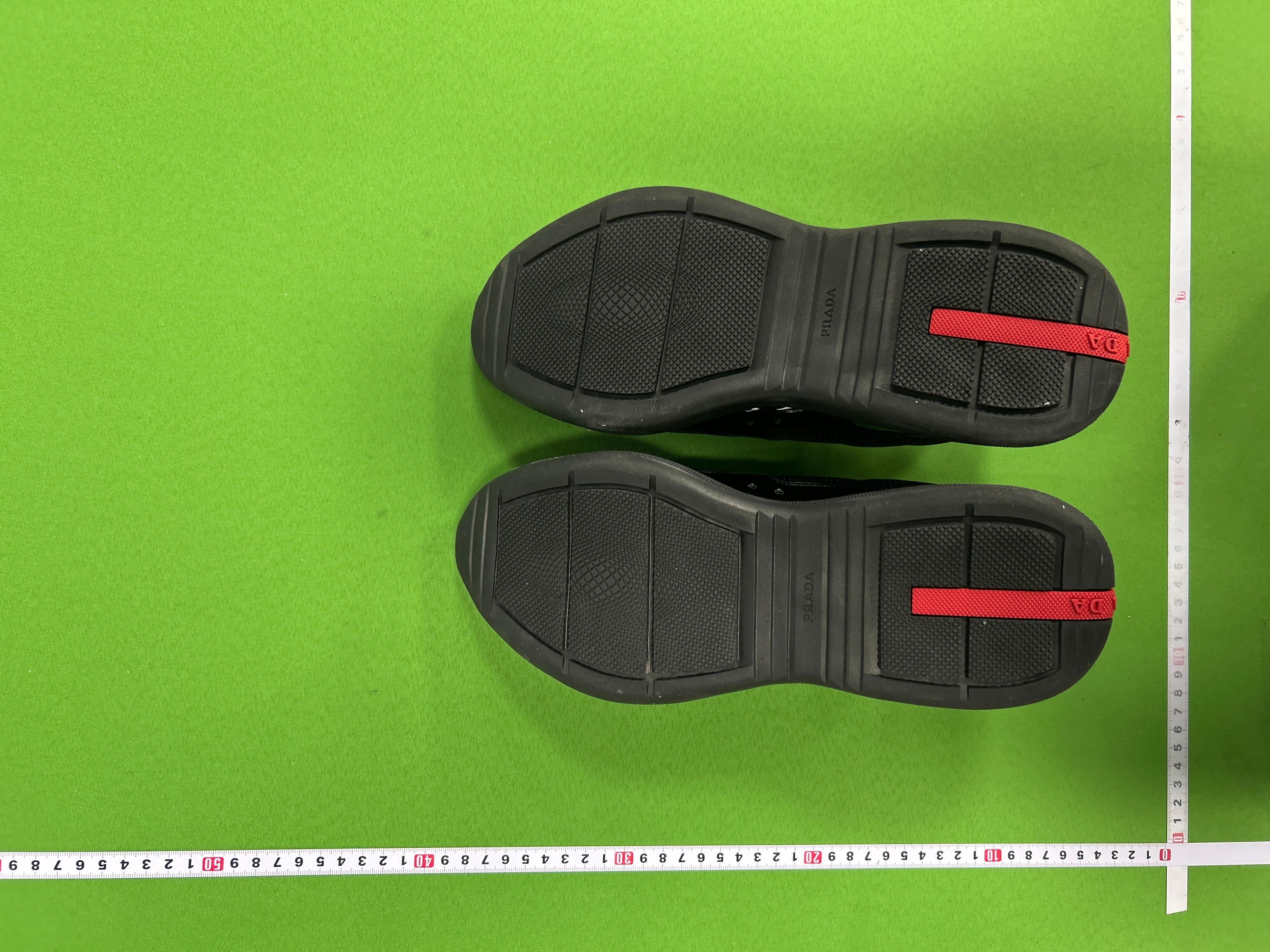 Foto QC 5 de Prada America's Cup Patent Leather Mesh Low Black 280507410201