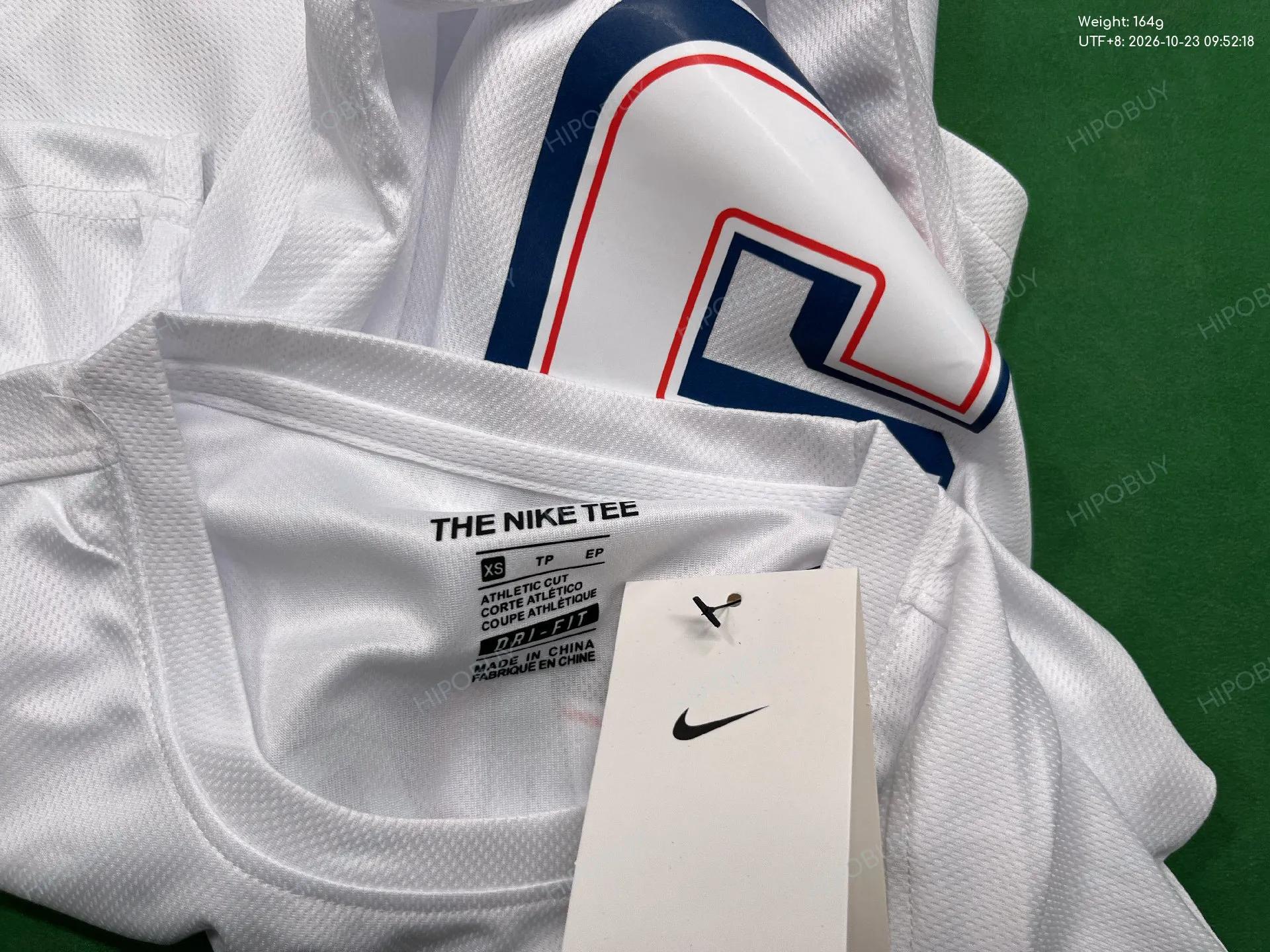 Foto QC 5 de Nike USA Basketball Anthony Edwards T-shirt White