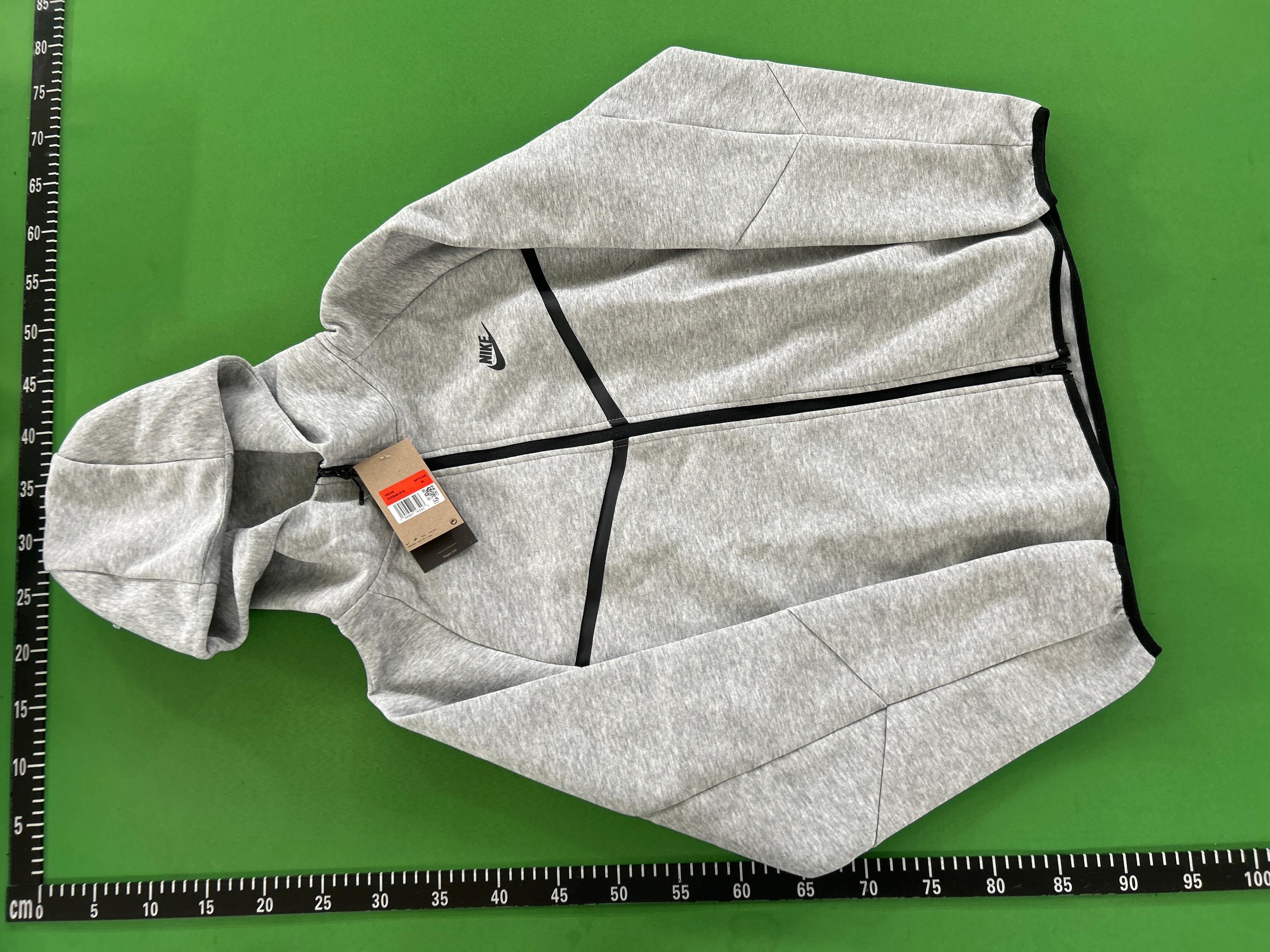 Foto QC 2 de Nike Tech Fleece Windrunner Full-Zip Jacket Dark Grey Heather