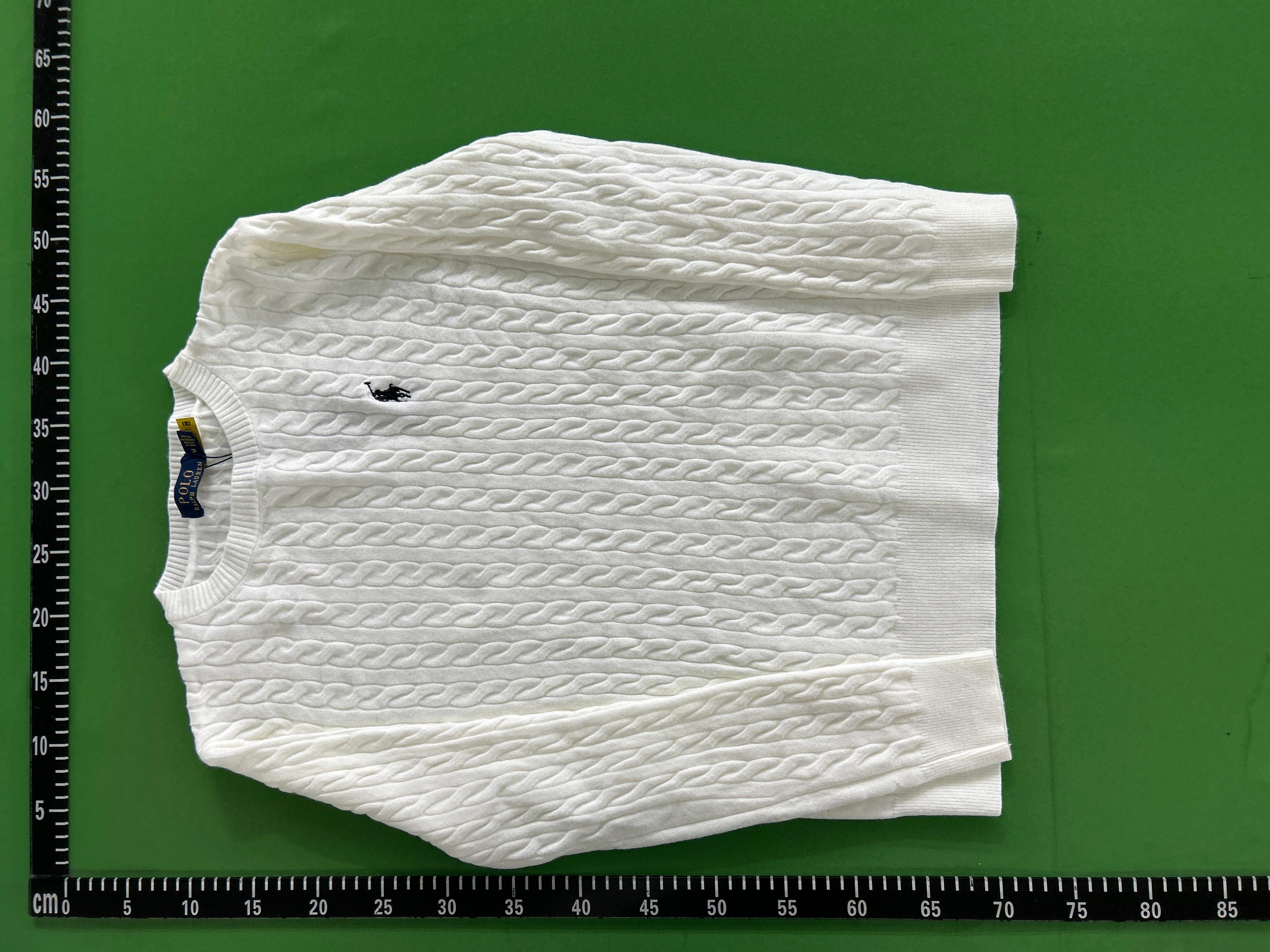 Foto QC 3 de Polo Ralph Lauren Crewneck Sweater Cable Knit Grey
