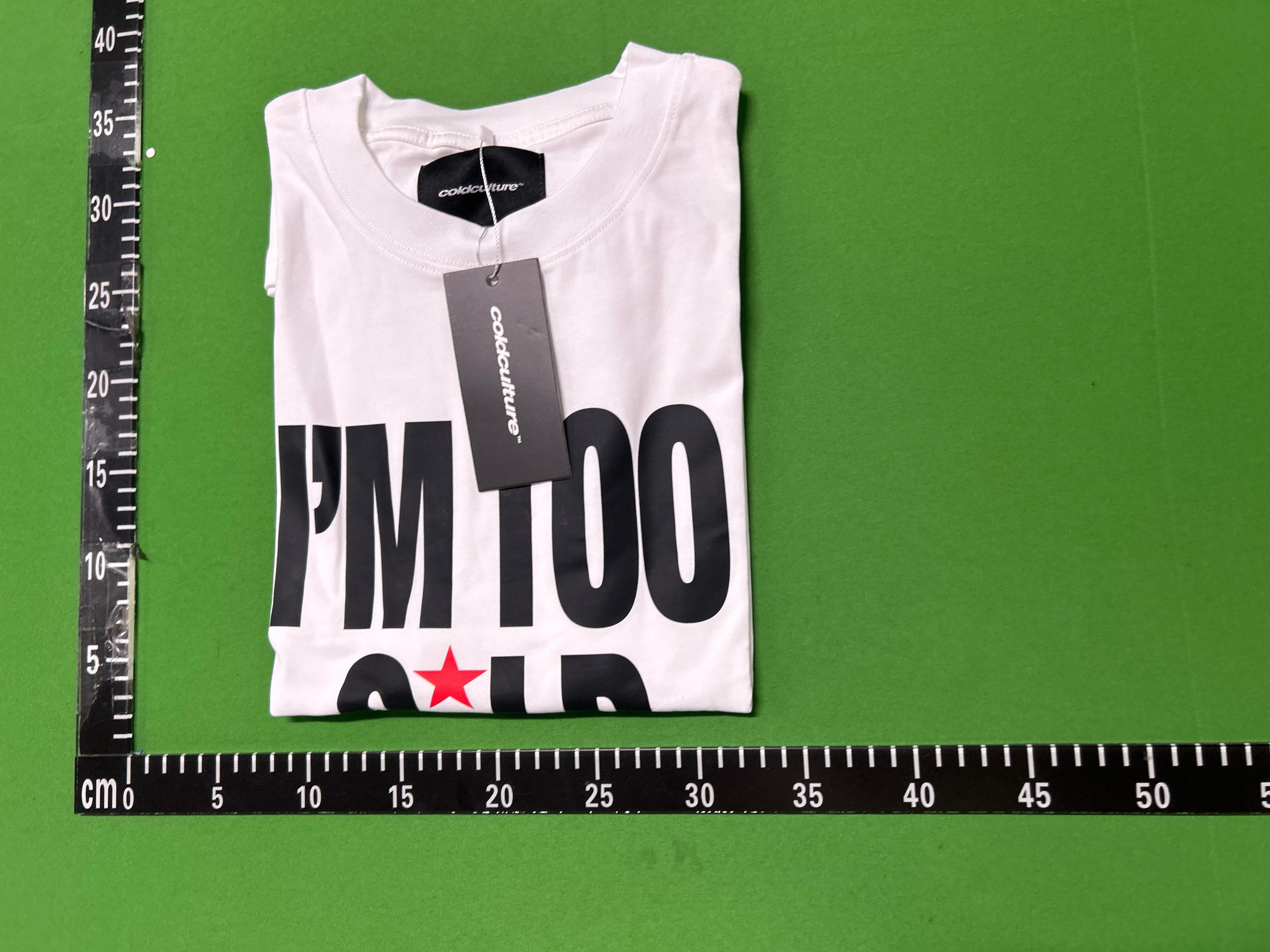 Foto QC 1 de Cold Culture T-shirt Boxy Cross Logo Black