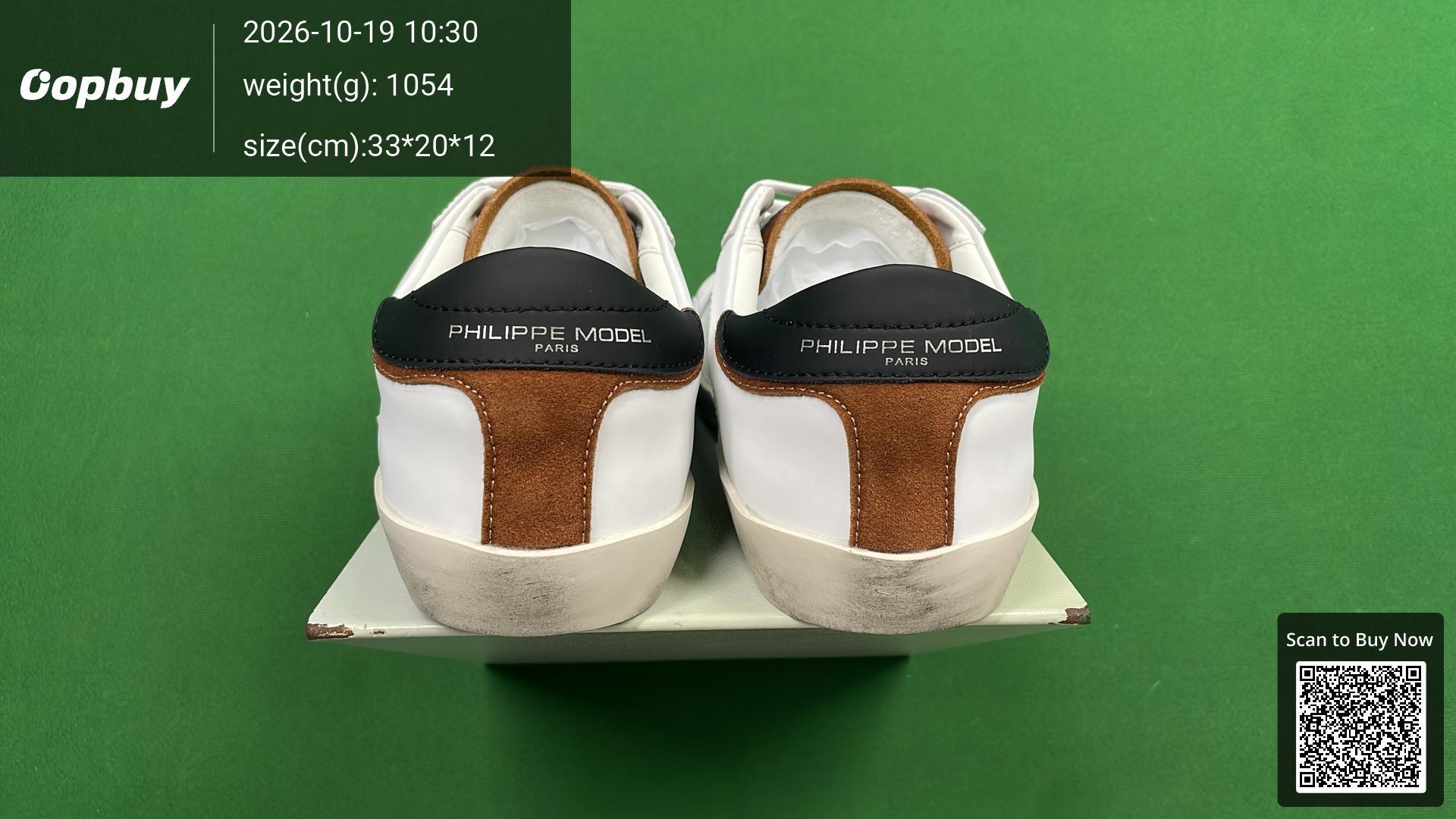 Foto QC 3 de Philippe Model PRSX Low White Bottle Green PRLU-V031
