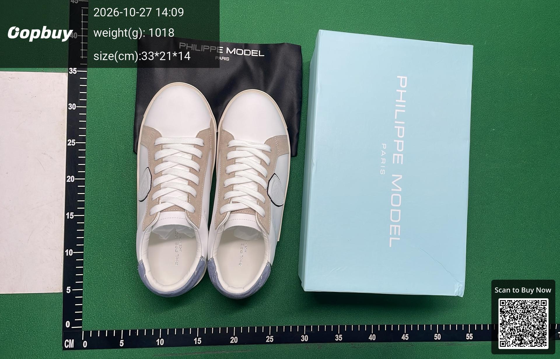Foto QC 7 de Philippe Model PRSX Low White Silver