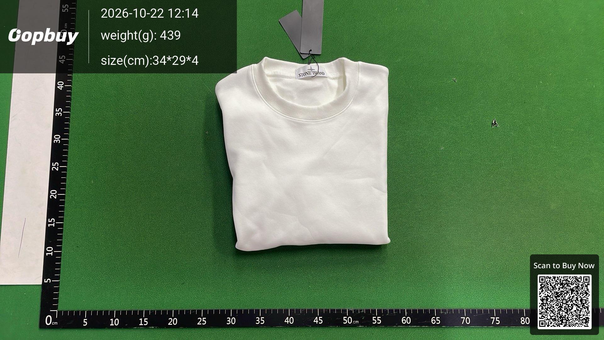 Foto QC 4 de Stone Island Crewneck Sweater Compass Badge Grey