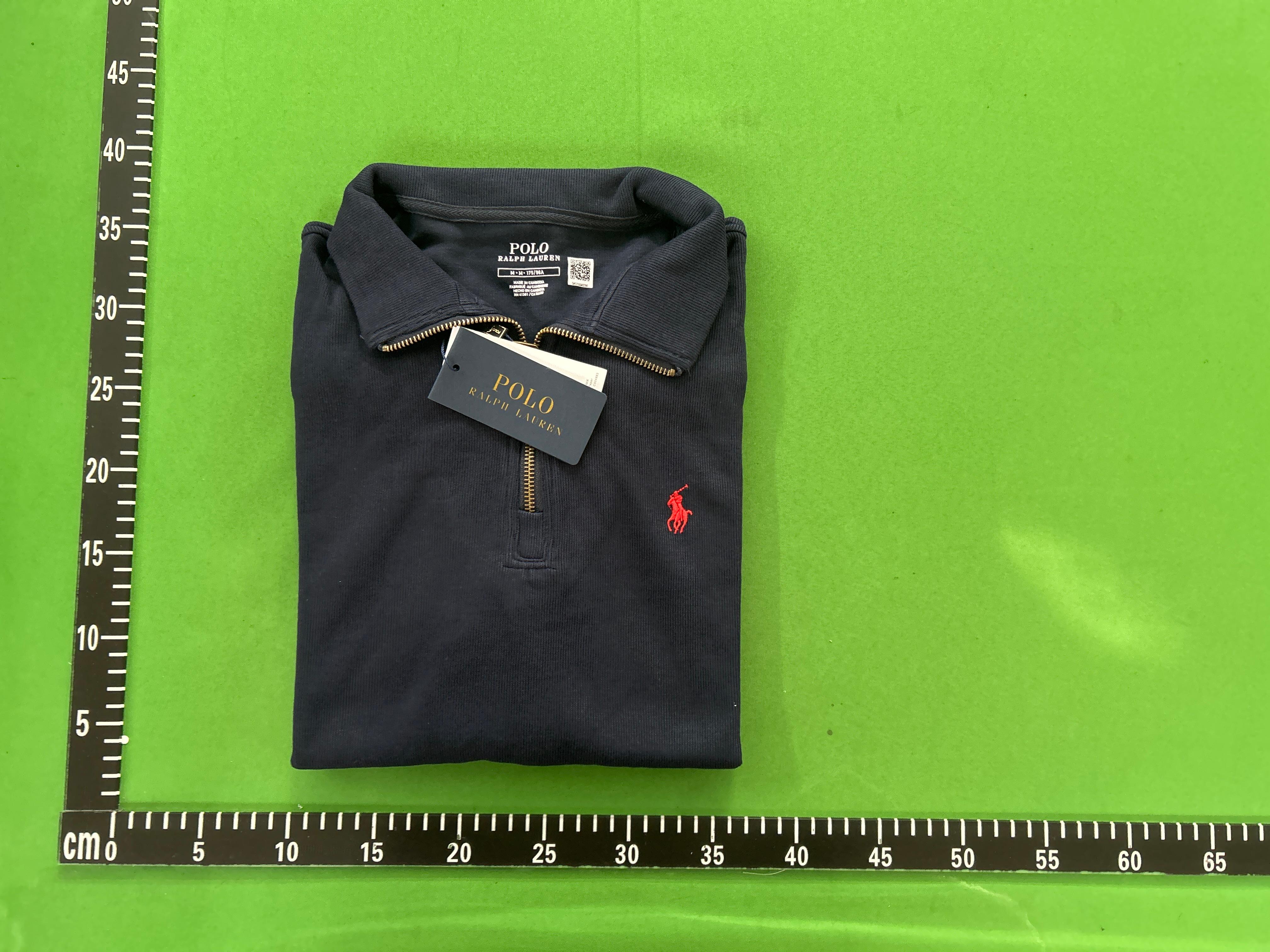 Foto QC 5 de Polo Ralph Lauren Zip Sweater Cotton Quarter-Zip Cream