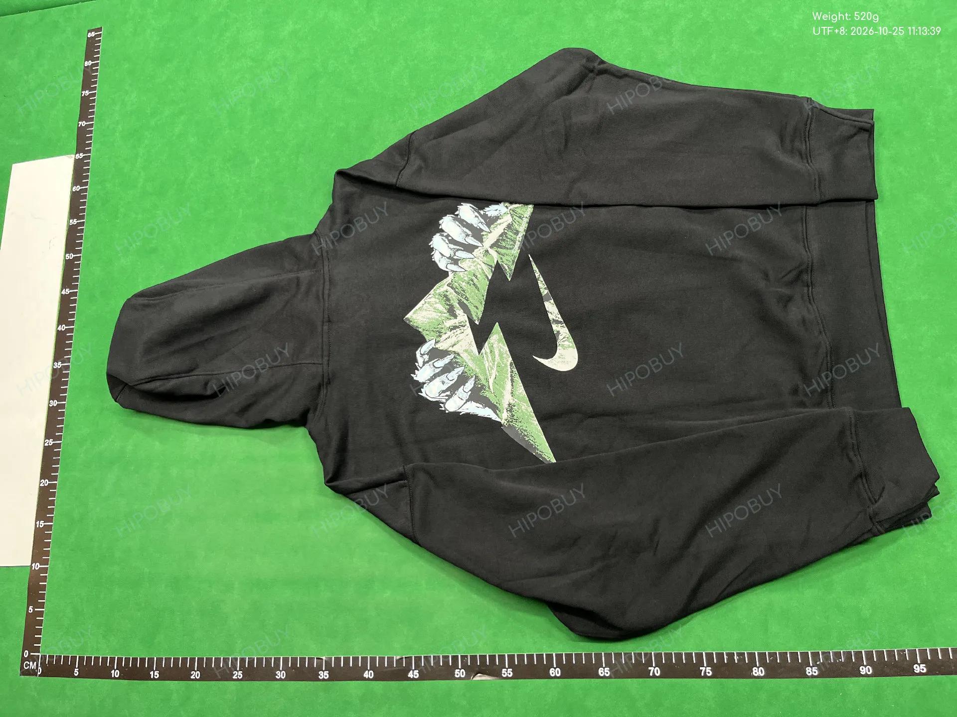 Foto QC 7 de Nike Trail Hoodie Mountain Graphic Black