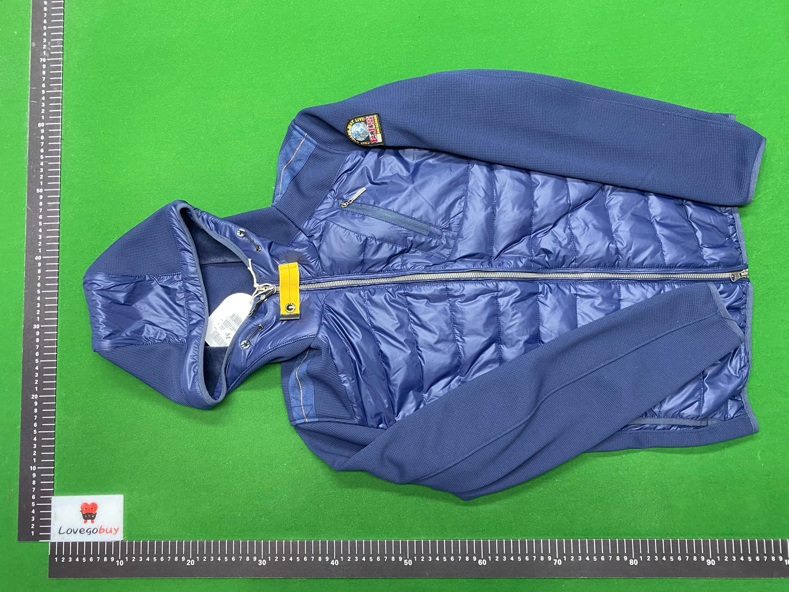Foto QC 1 de Parajumpers Down Jacket Quilted Hybrid Grey