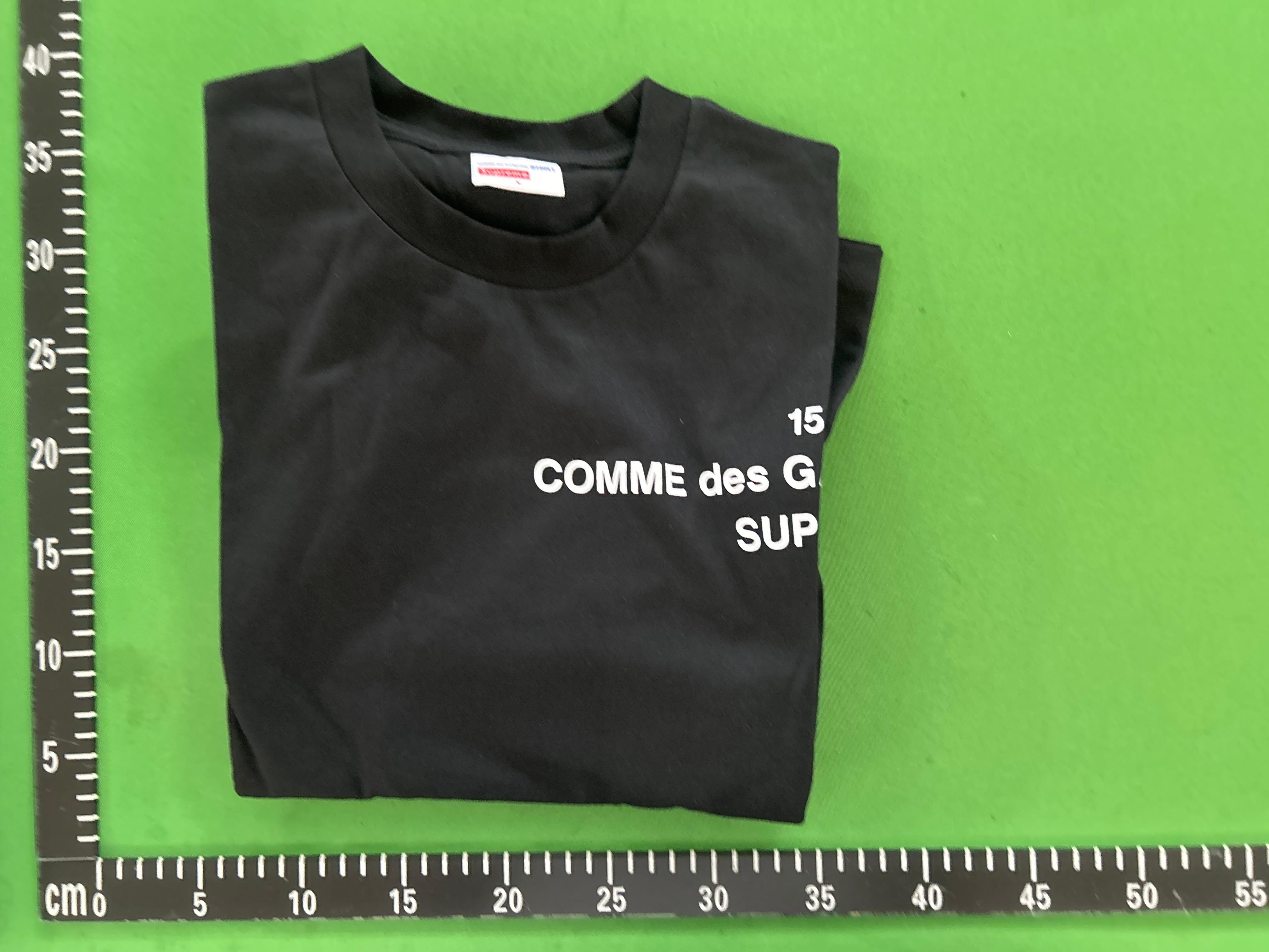 Foto QC 1 de Supreme Comme des Garçons SHIRT 15-16 T-shirt Black
