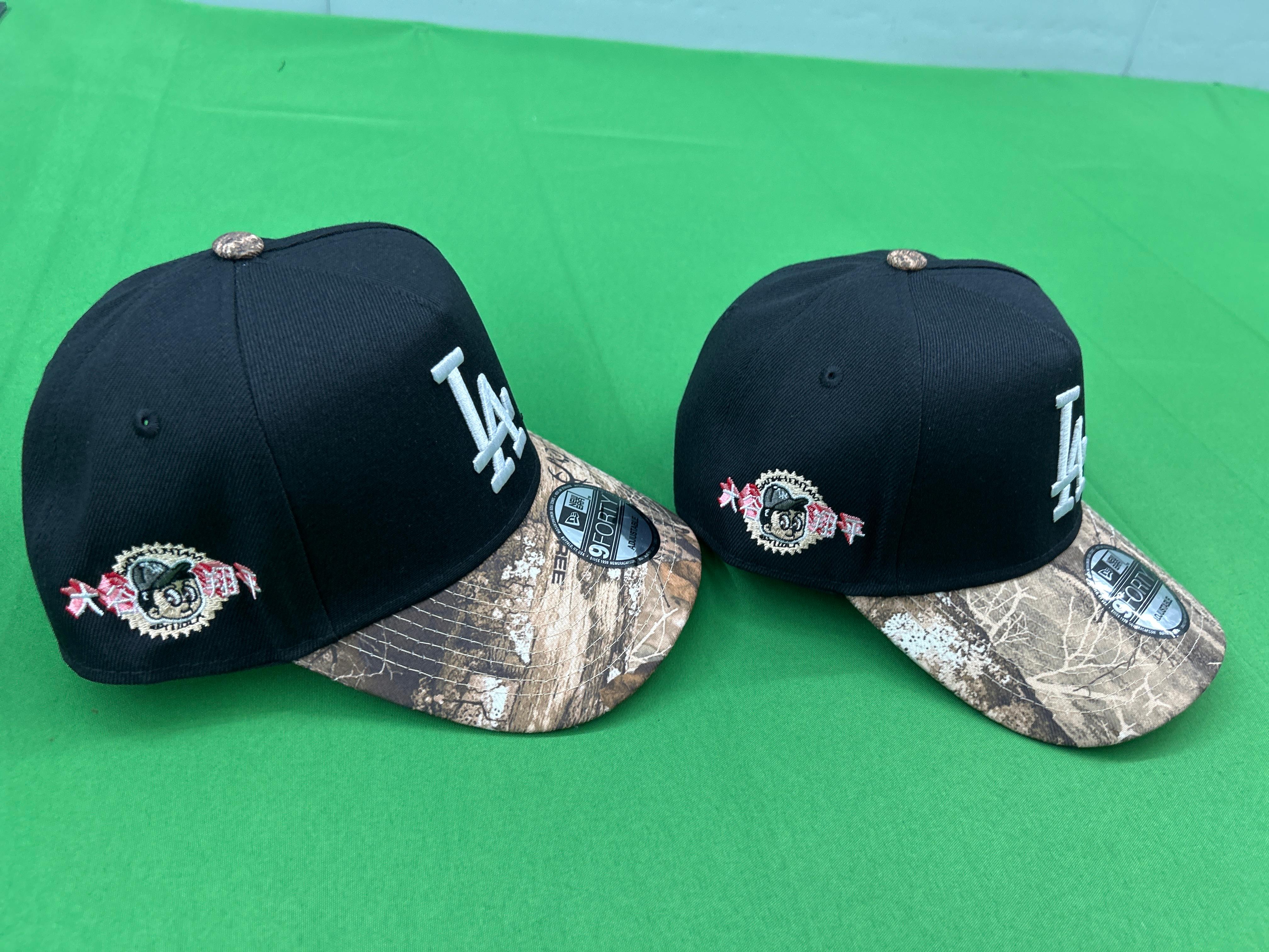 Foto QC 3 de New Era FAM Cap Store Los Angeles Dodgers Shohei Ohtani 9FORTY A-Frame Cap Black Realtree Camo