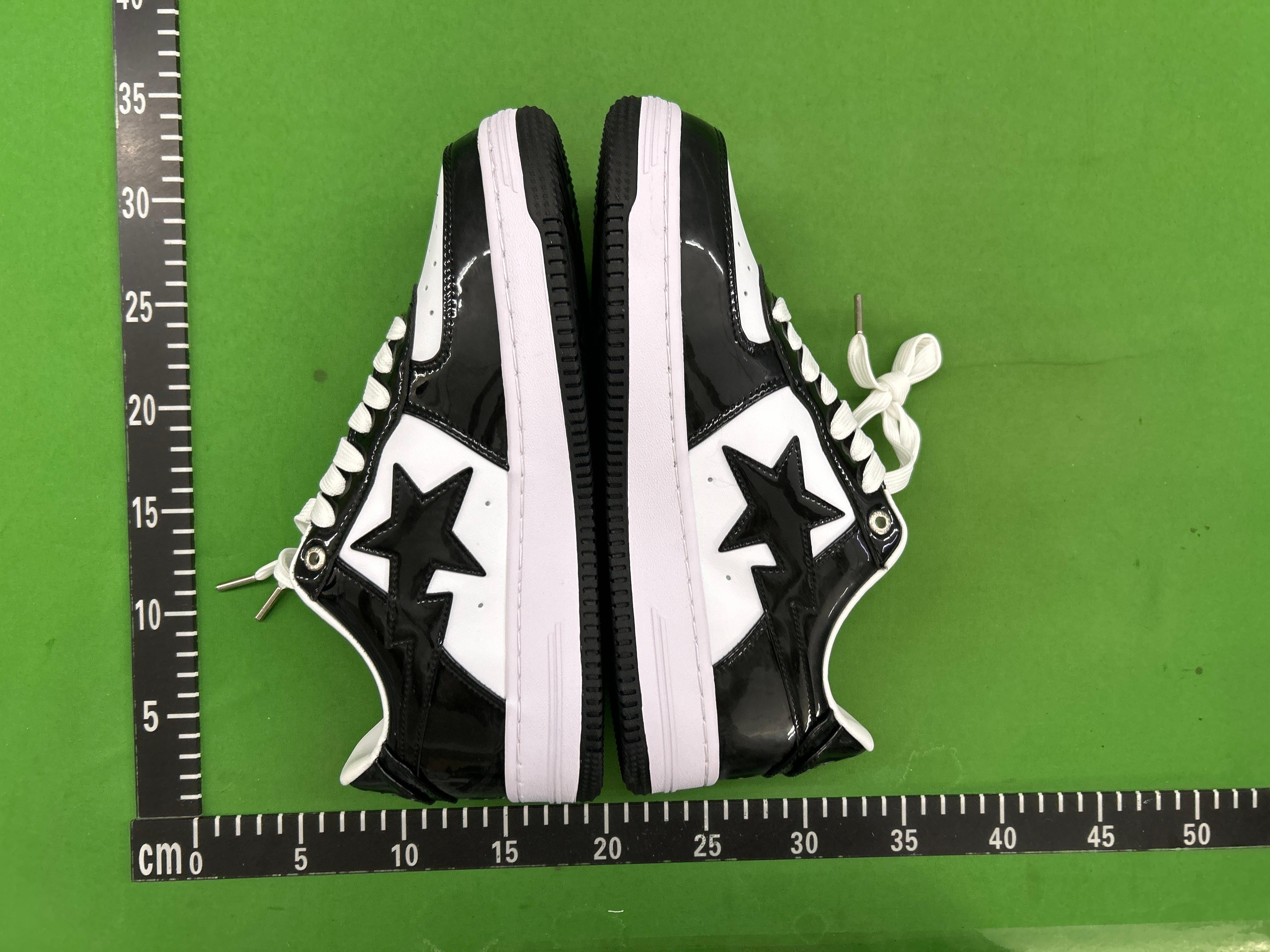 Foto QC 6 de Bape Bape Sta Low Patent Leather White Blue