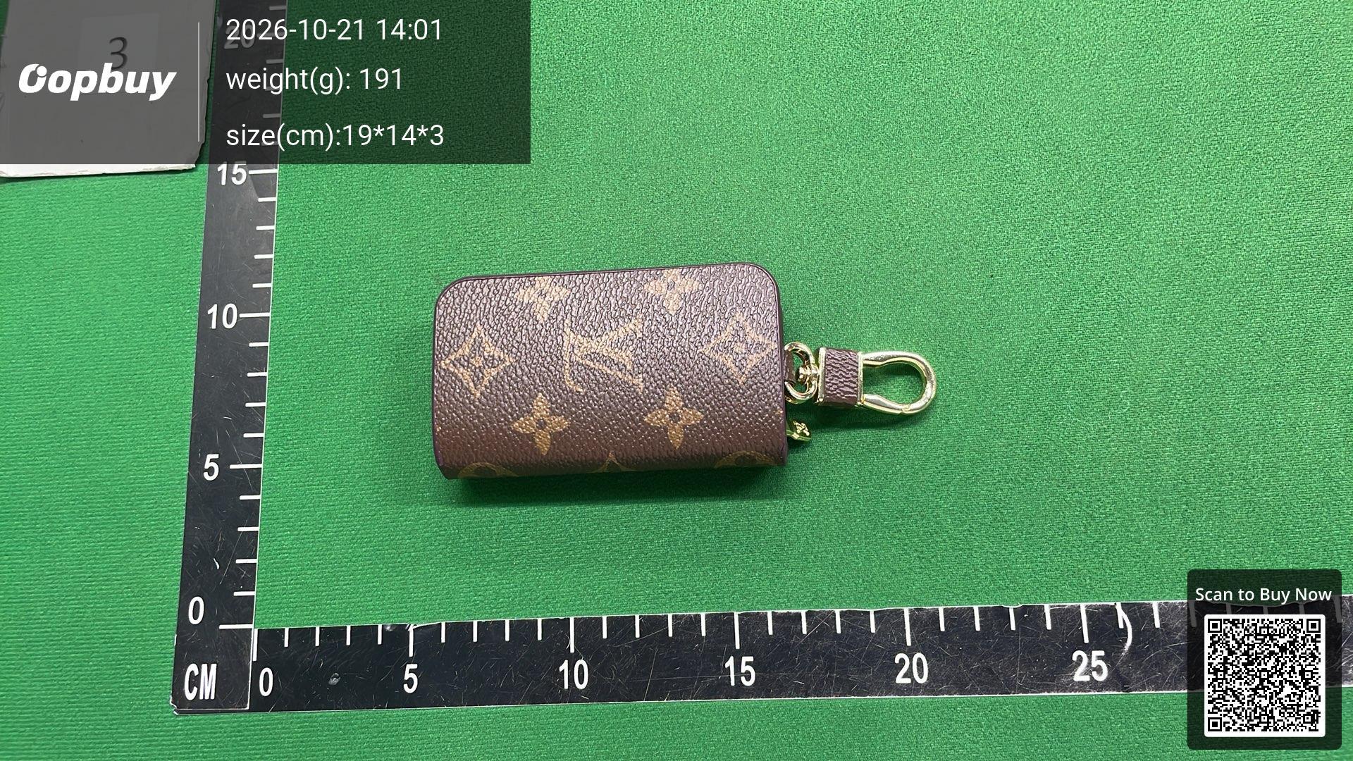 Foto QC 4 de Louis Vuitton Car Key Pouch Damier Azur