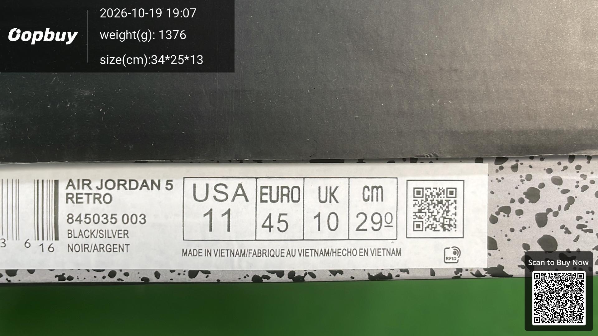Foto QC 8 de Jordan 5 Retro SE Sail FN7405-100