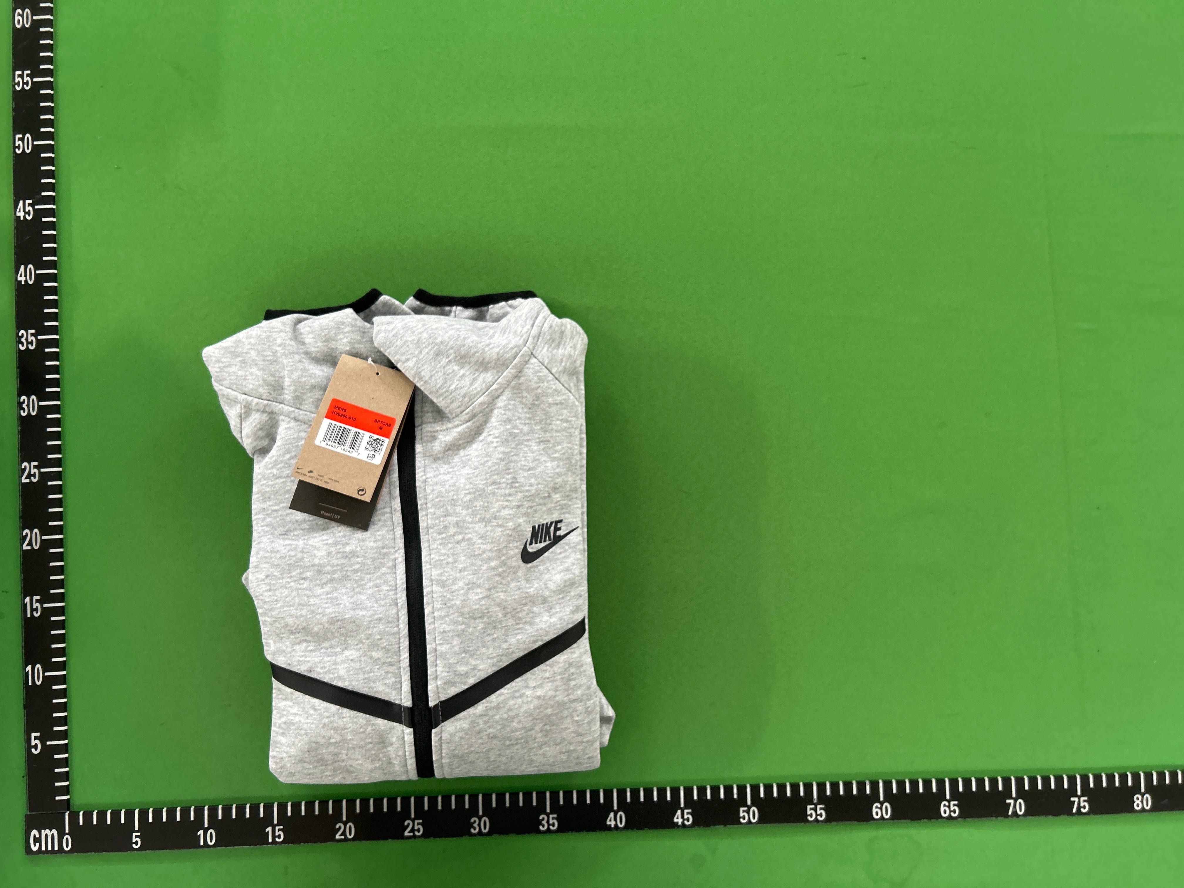 Foto QC 1 de Nike Tech Fleece Windrunner Full-Zip Jacket Dark Grey Heather