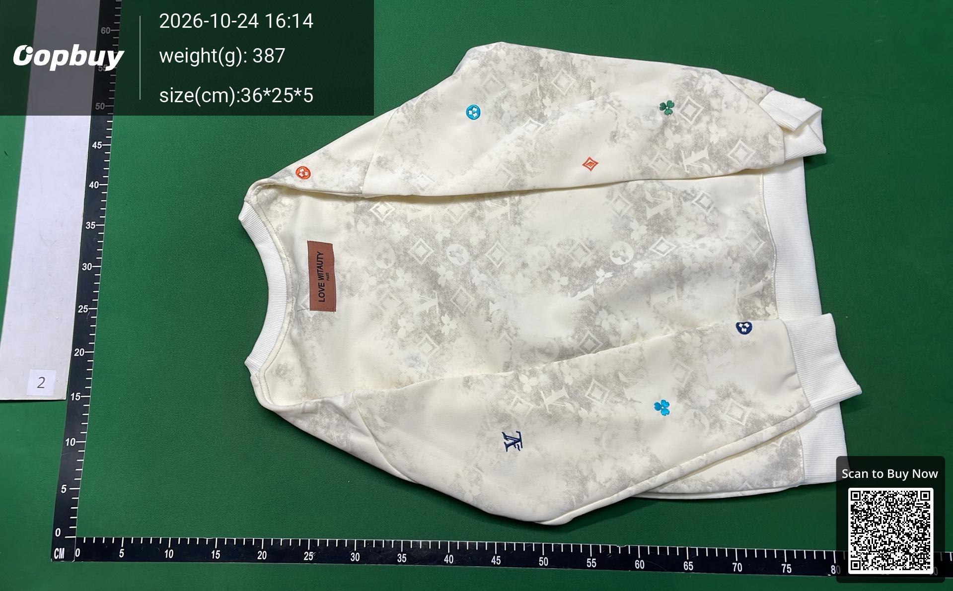 Foto QC 3 de Louis Vuitton Crewneck Sweater Monogram Black