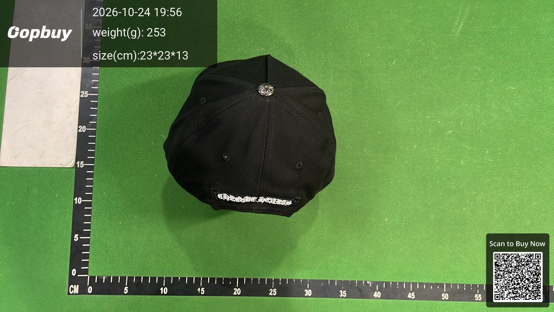 Foto QC 5 de Chrome Hearts Fuck Hollywood Trucker Hat Black/White