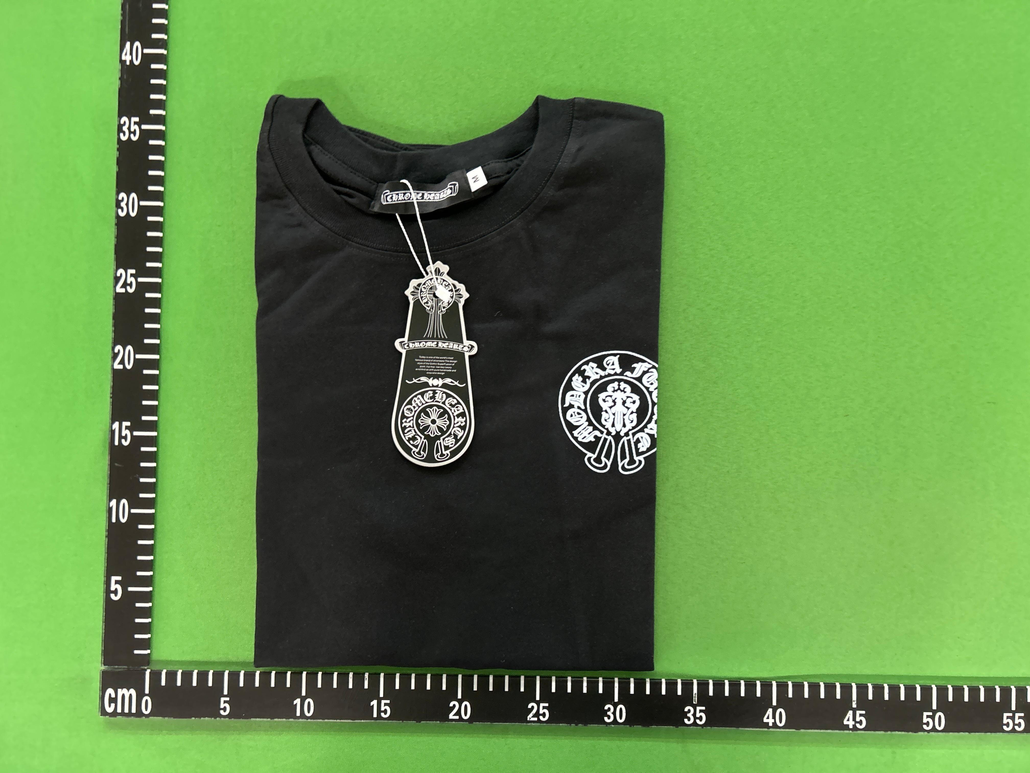 Foto QC 5 de Chrome Hearts T-shirt American Flag White