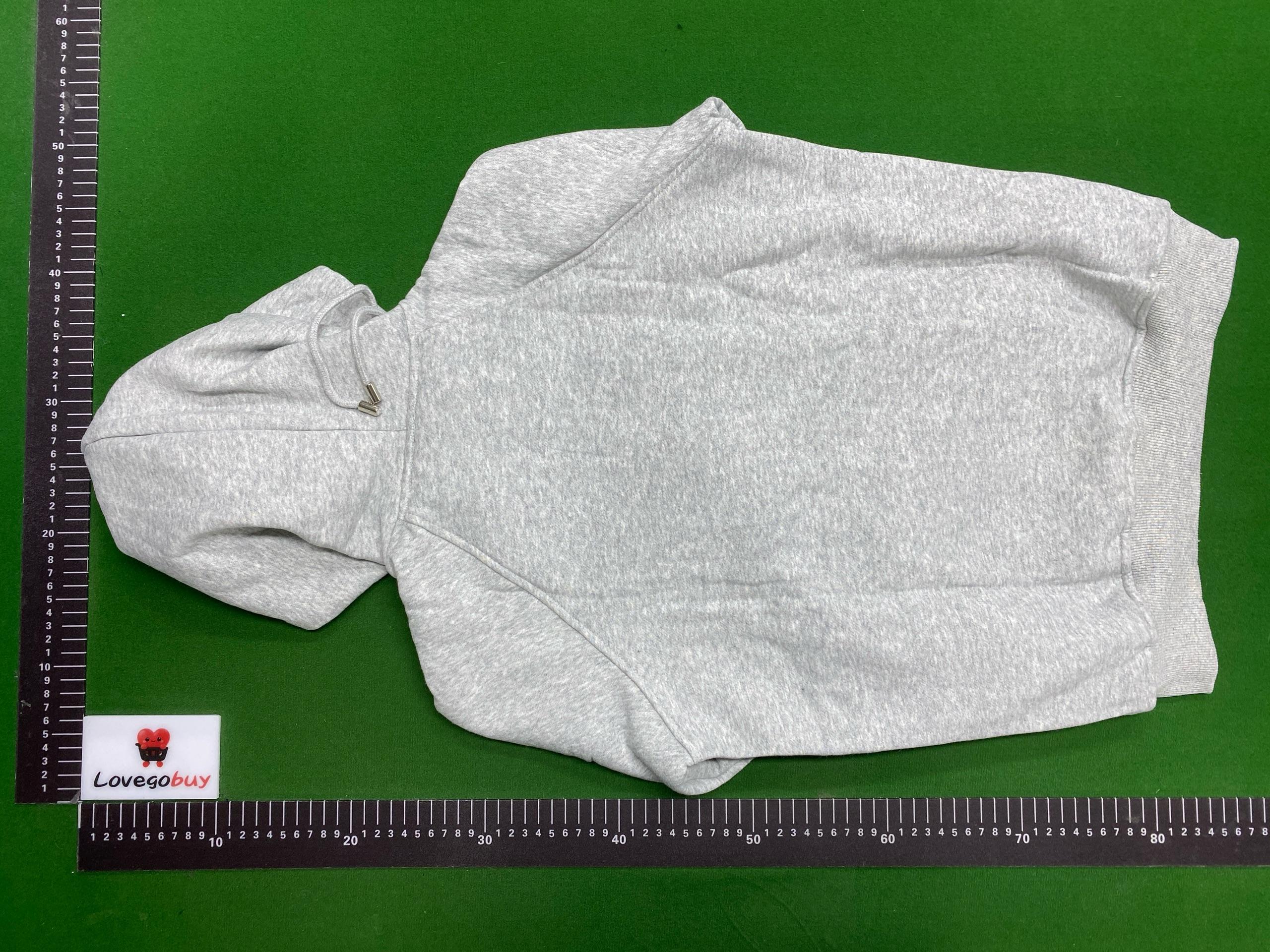 Foto QC 6 de Burberry Zip Sweater Vintage Check Lining Grey