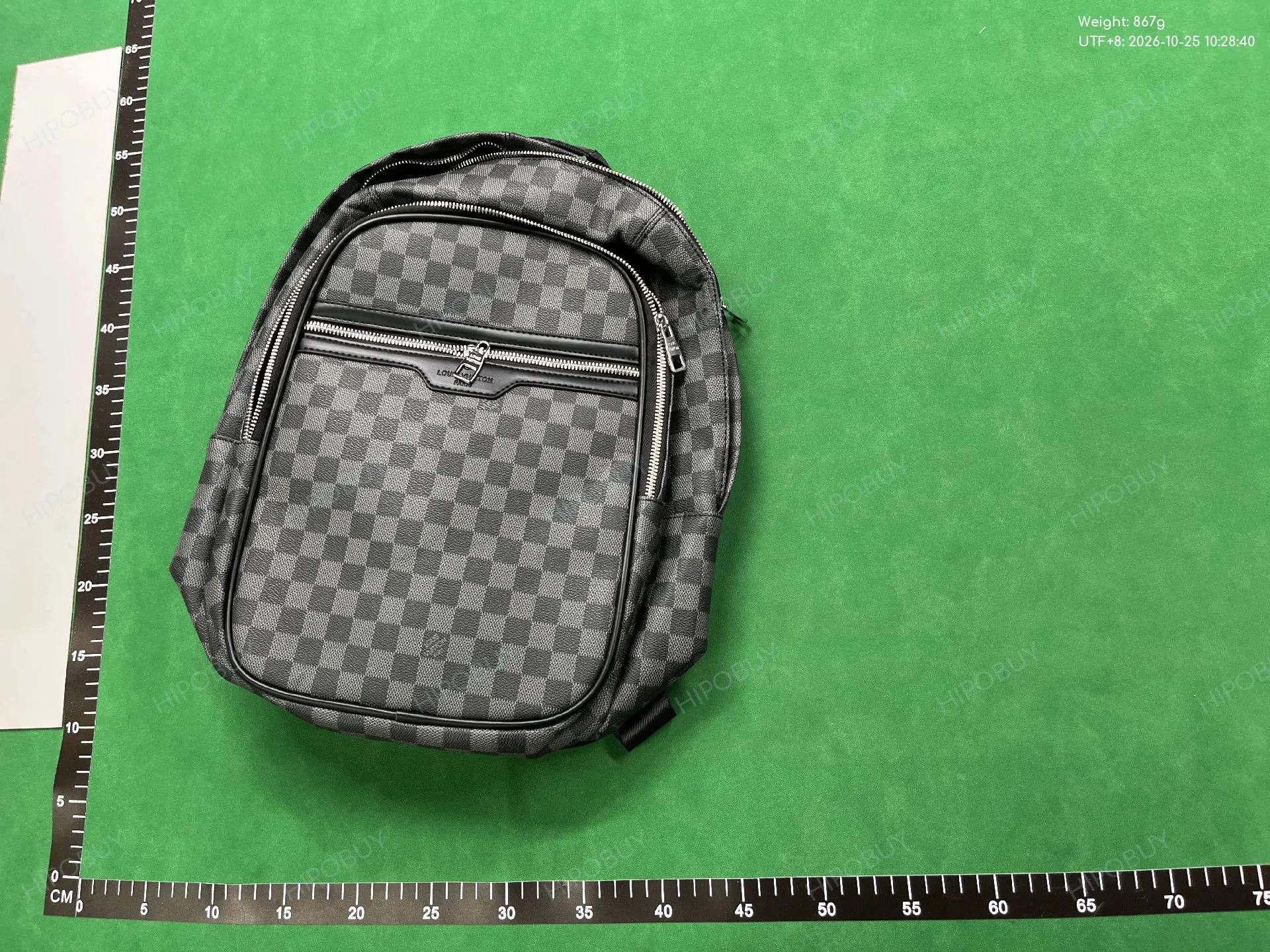 Foto QC 3 de Louis Vuitton Trio Messenger Monogram Shadow Black