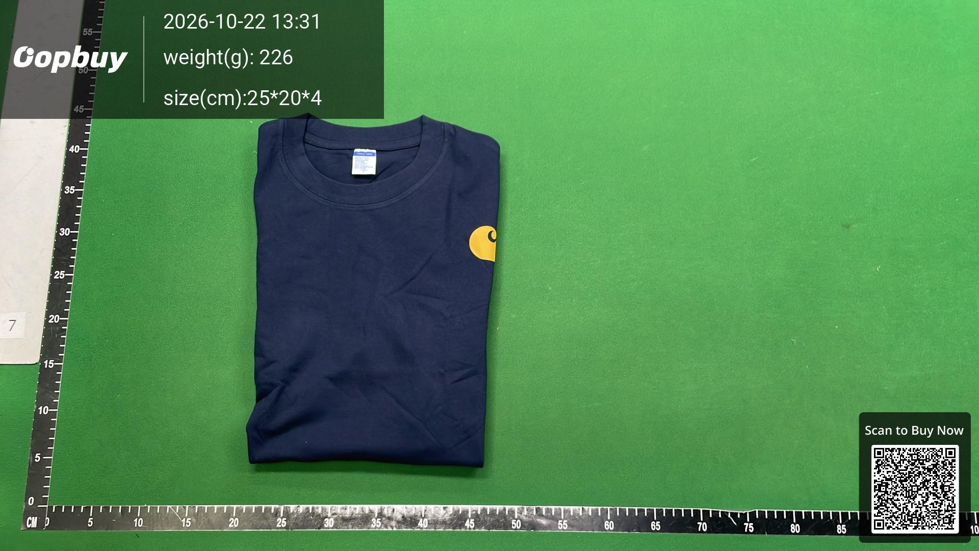 Foto QC 8 de Carhartt T-shirt Script Logo Black