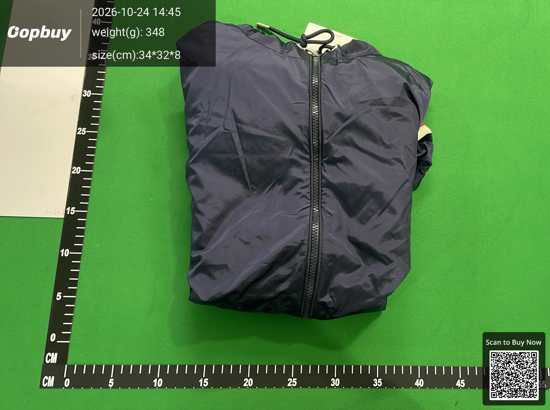 Foto QC 8 de Moncler Windbreaker Jacket Hooded Lightweight Black