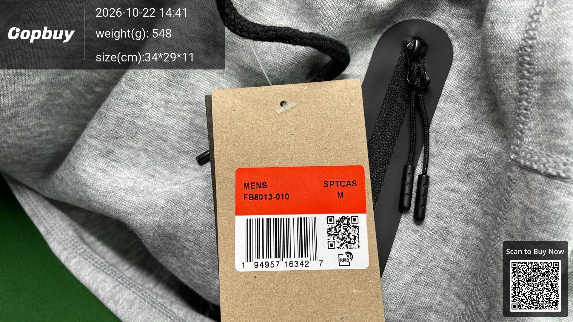 Foto QC 1 de Nike Sweatpants Side Zip Grey