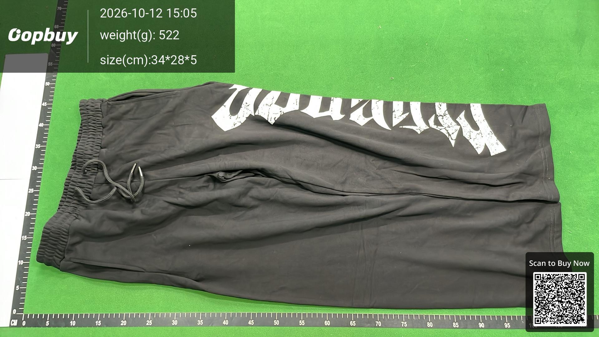 Foto QC 2 de YoungLA Patchwork Sweatpants Baggy Teal