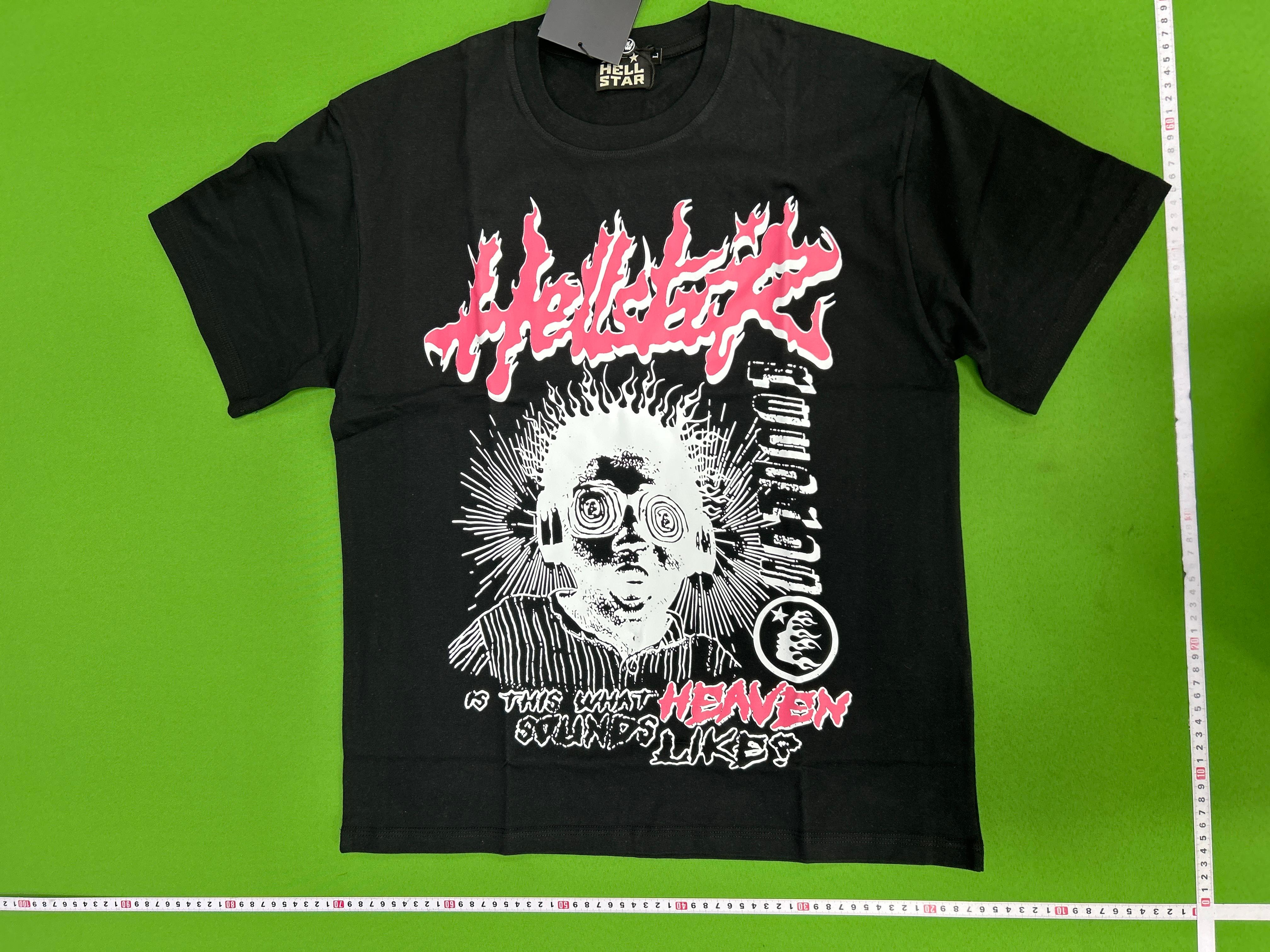 Foto QC 7 de Hellstar Brain Graphic T-shirt Black