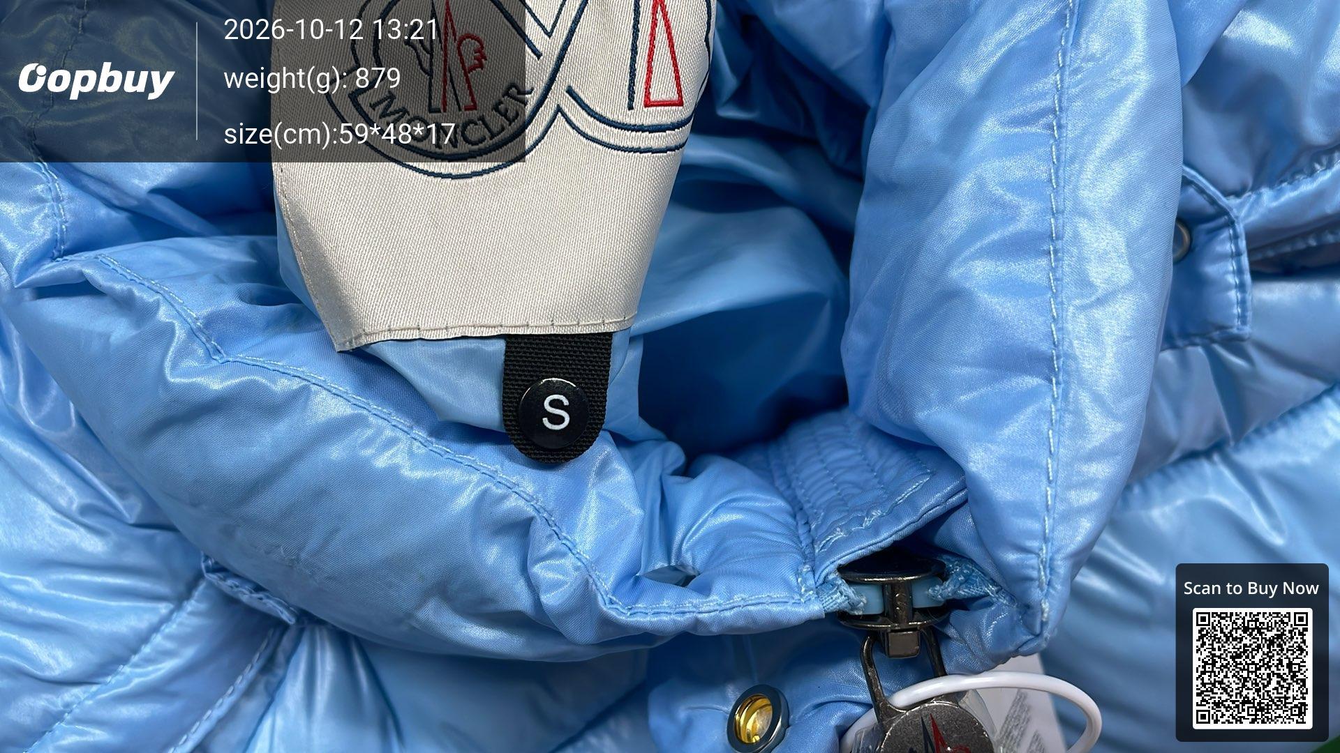 Foto QC 1 de Moncler Maya Puffer Jacket Down Red