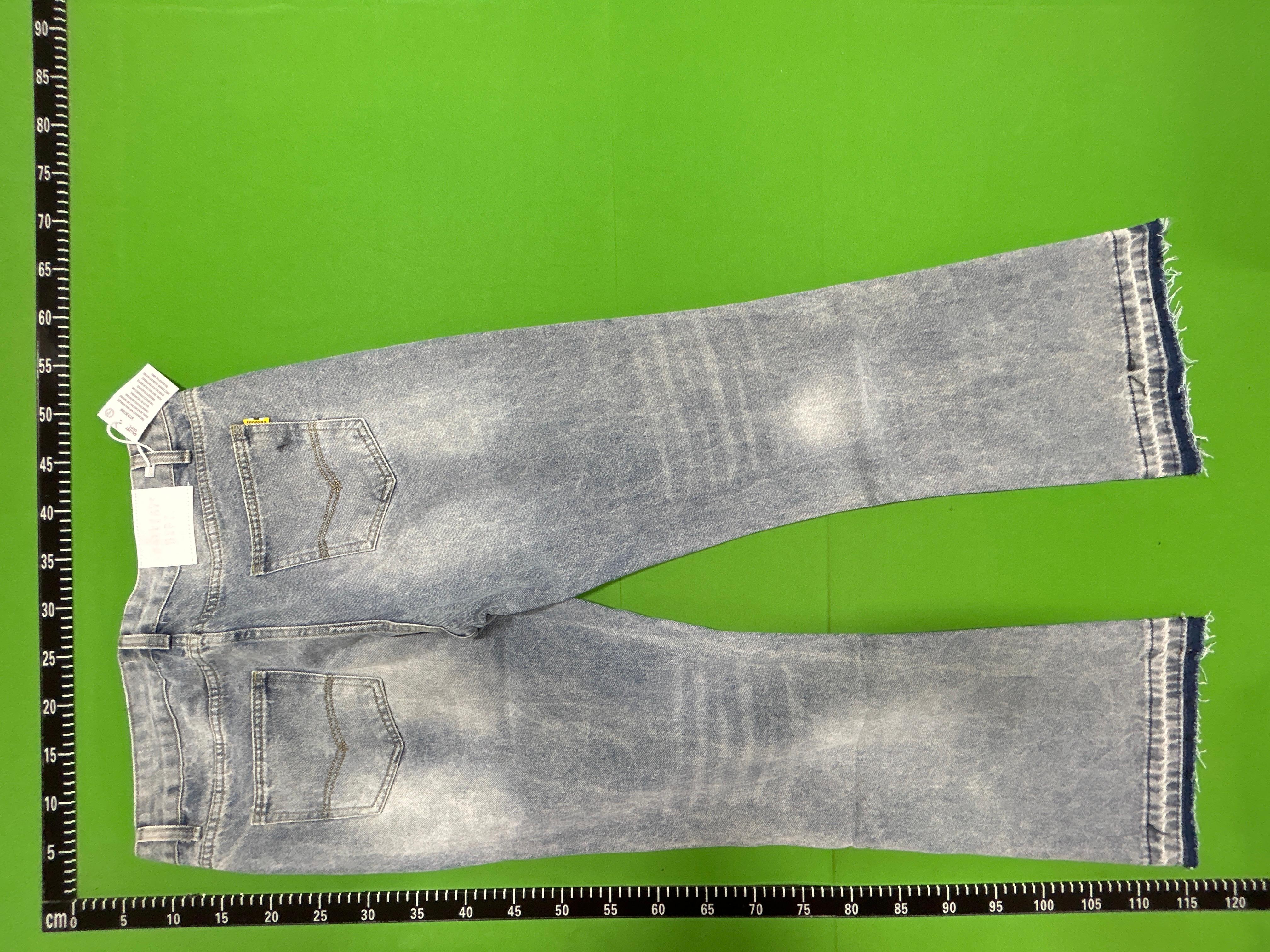 Foto QC 4 de Gallery Dept Jeans Flared Distressed Patchwork Blue