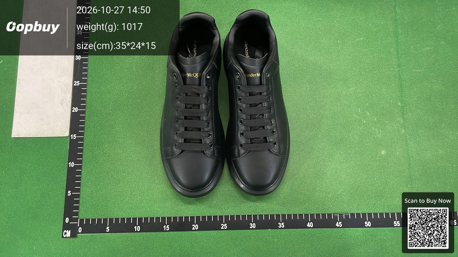 Foto QC 6 de Alexander McQueen Oversized Sneaker White Black