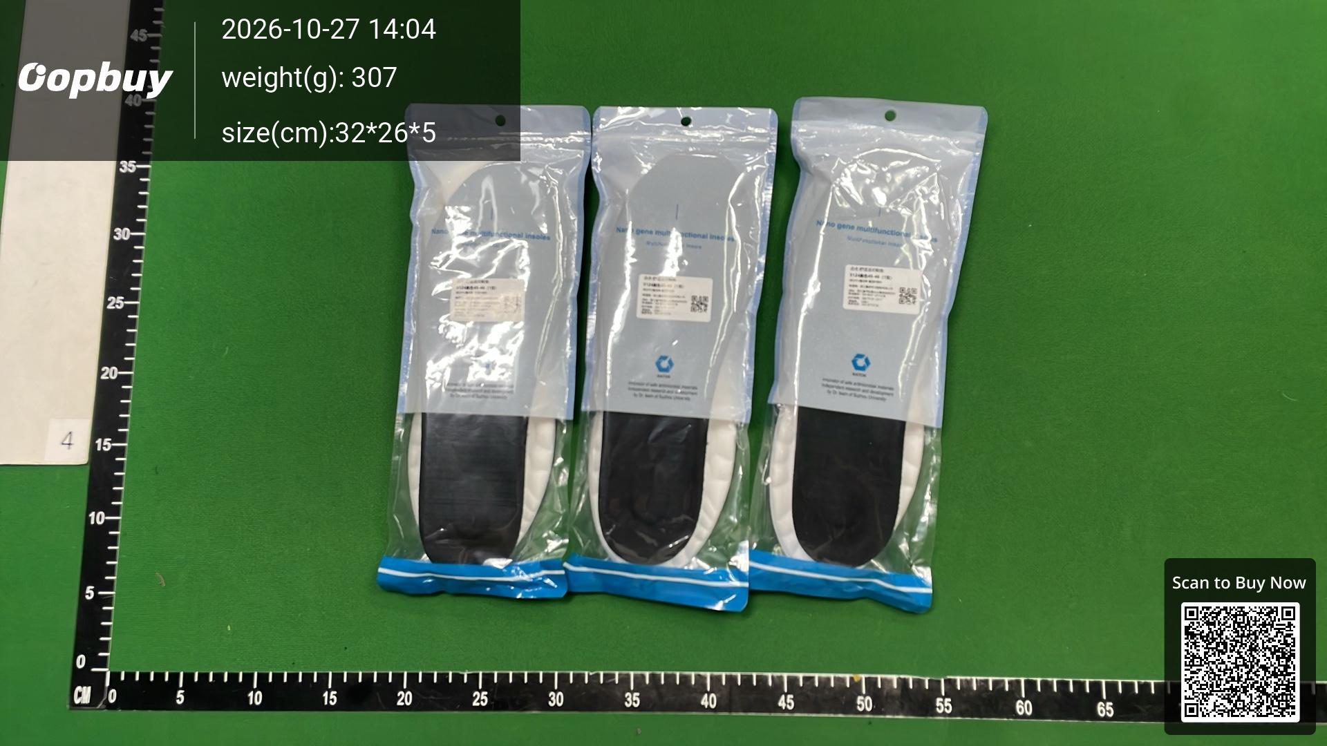 Foto QC 6 de Other 4D Cloud Tech Insoles (1 Pair) Grey