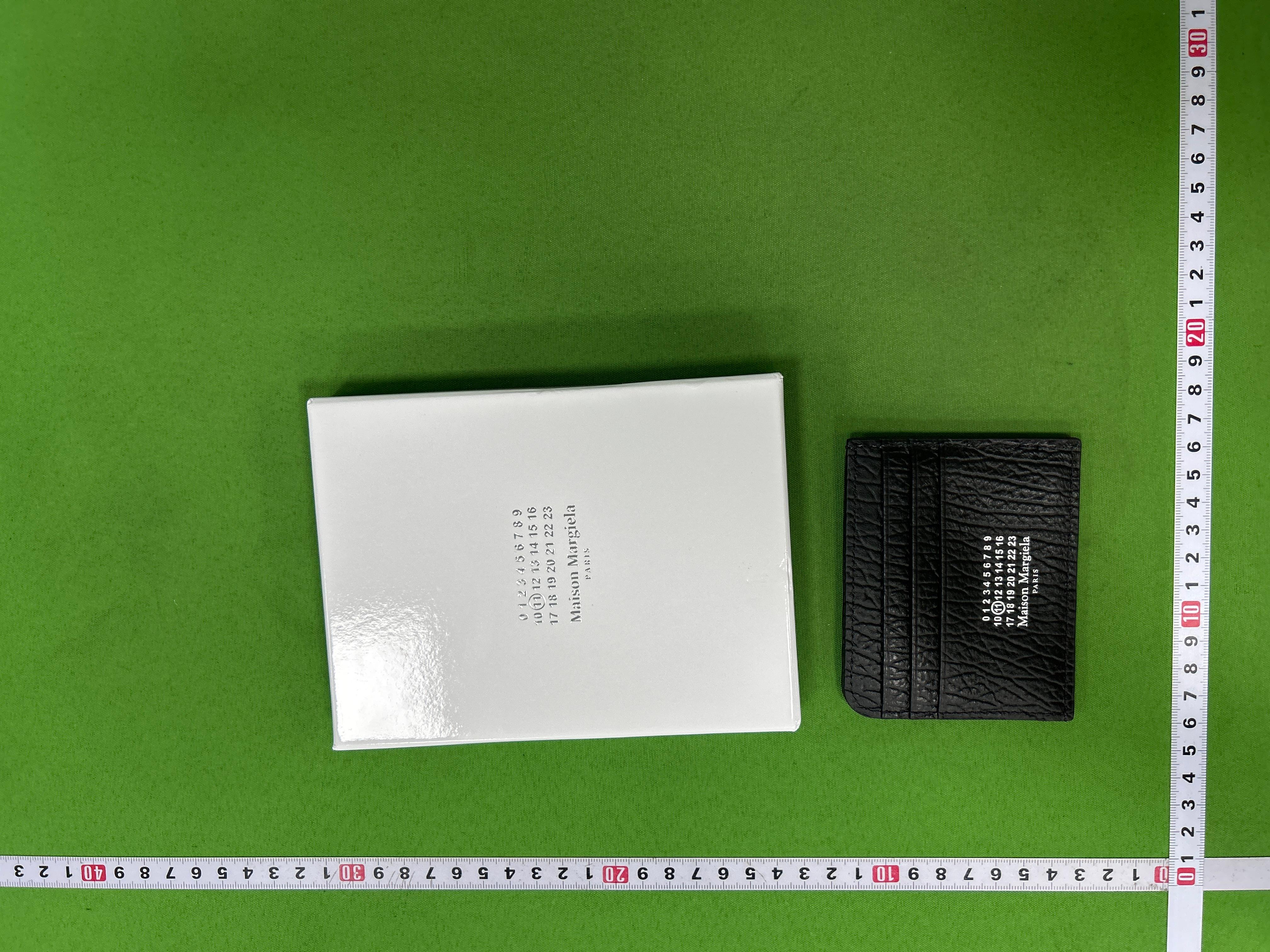 Foto QC 4 de Maison Margiela Four Stitches Cardholder Grained Leather Black