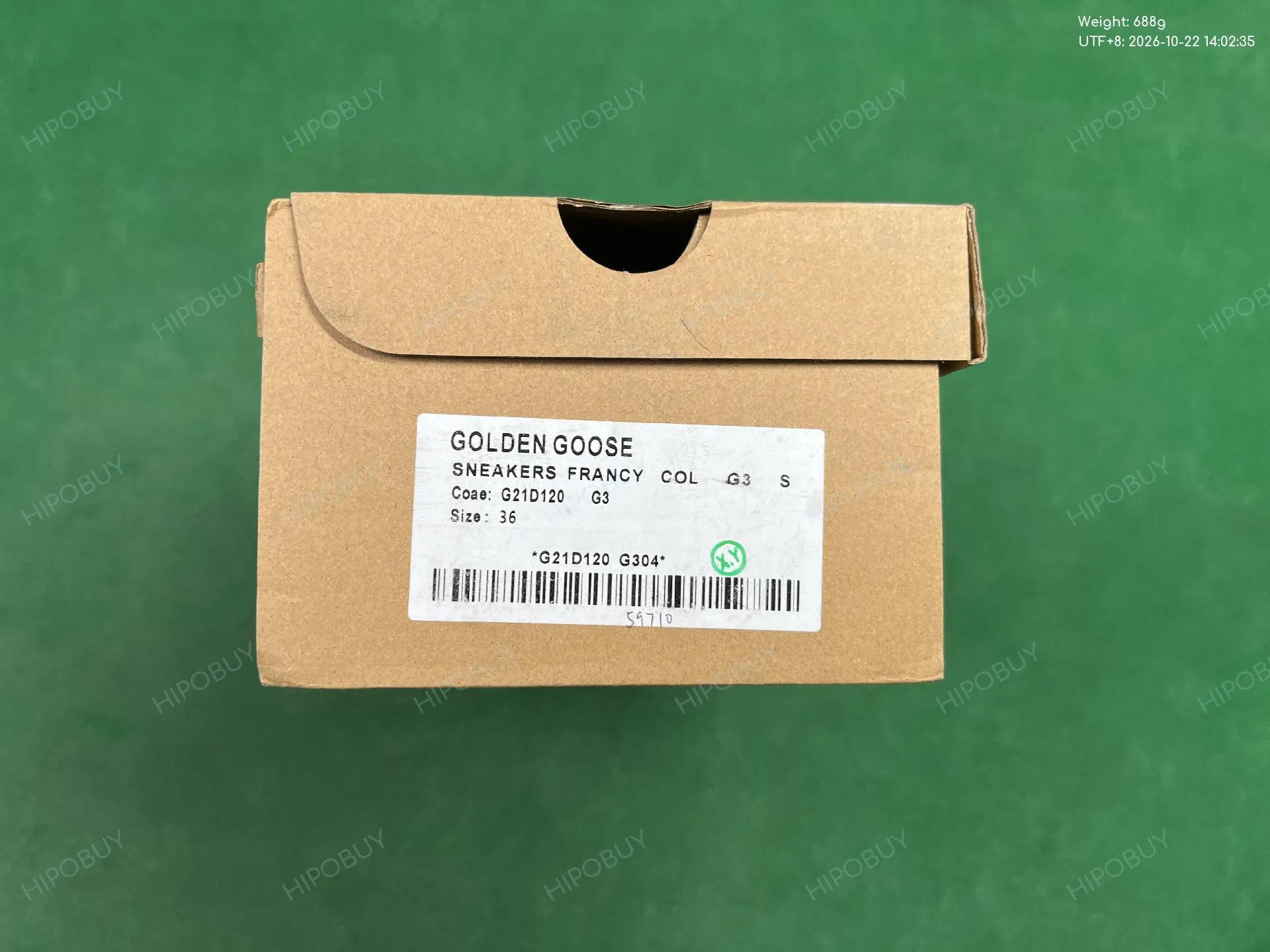 Foto QC 2 de Golden Goose Super-Star Low Leopard Star Silver Glitter