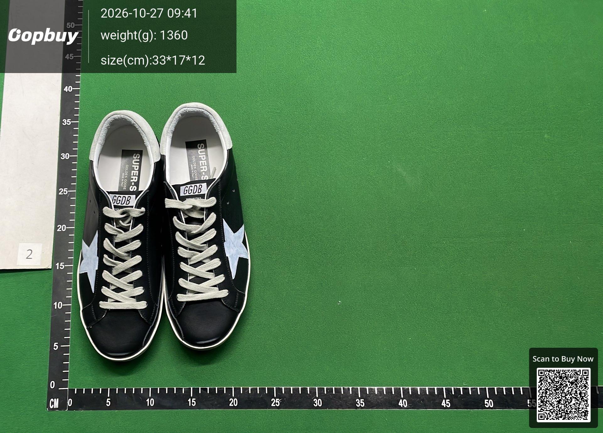 Foto QC 6 de Golden Goose Super-Star Low Checkered Glitter Leopard Suede GWF00101.F002487.81508
