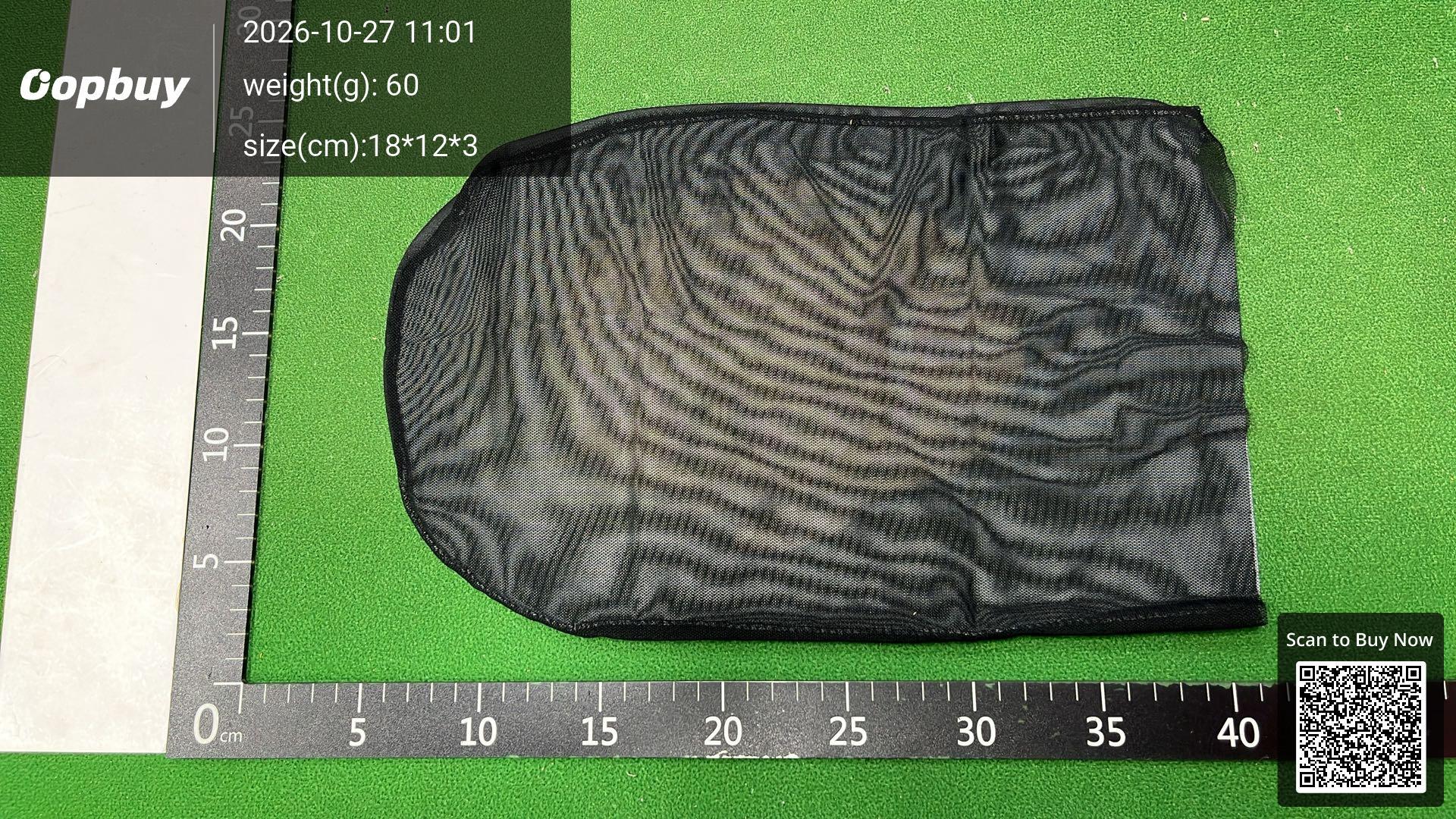 Foto QC 2 de Other Funny Human Face Print Mesh Mask Multicolor