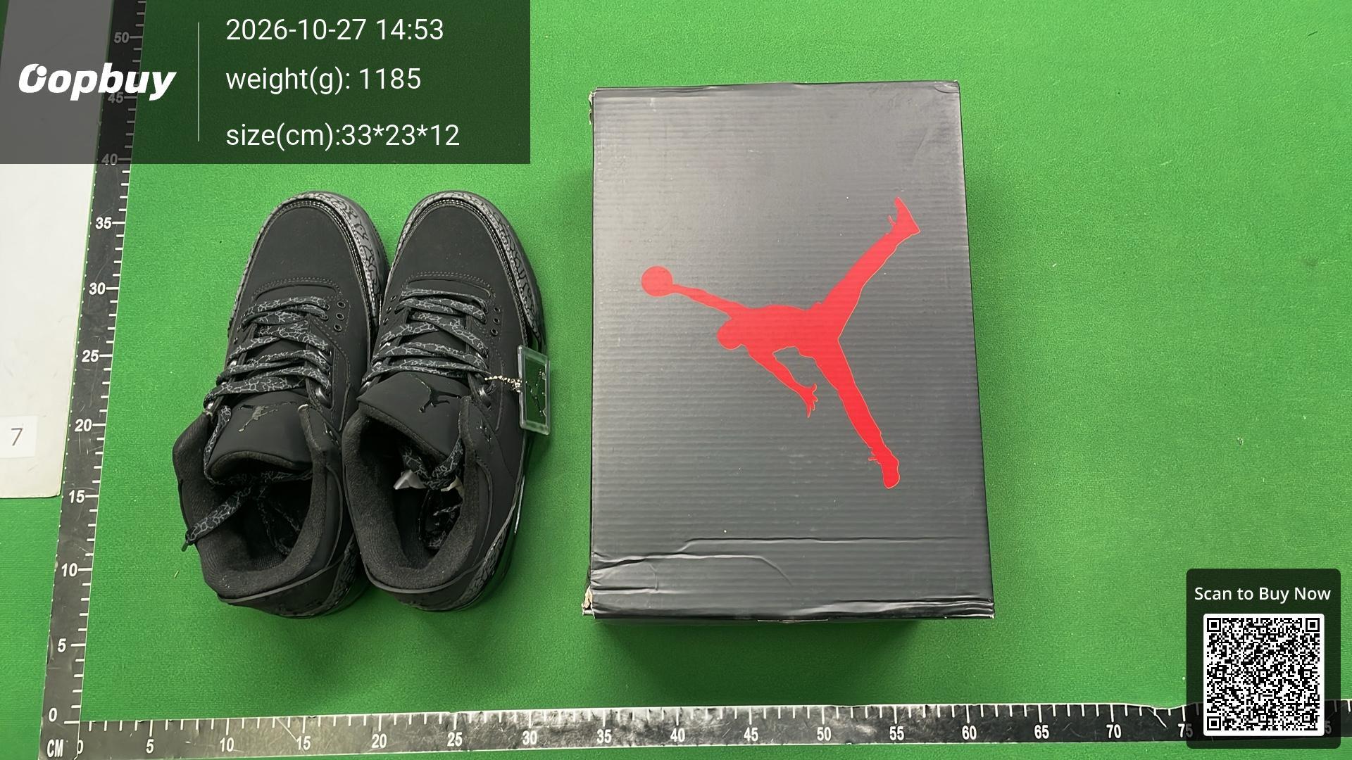 Foto QC 1 de Jordan 3 Retro SP J Balvin Medellin Sunset FN0344-901