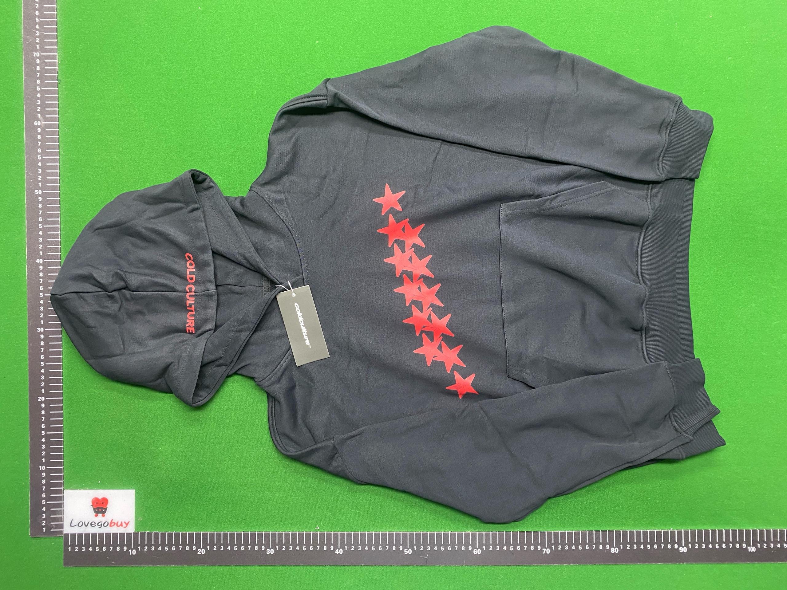 Foto QC 7 de Cold Culture Stars Hoodie Grey