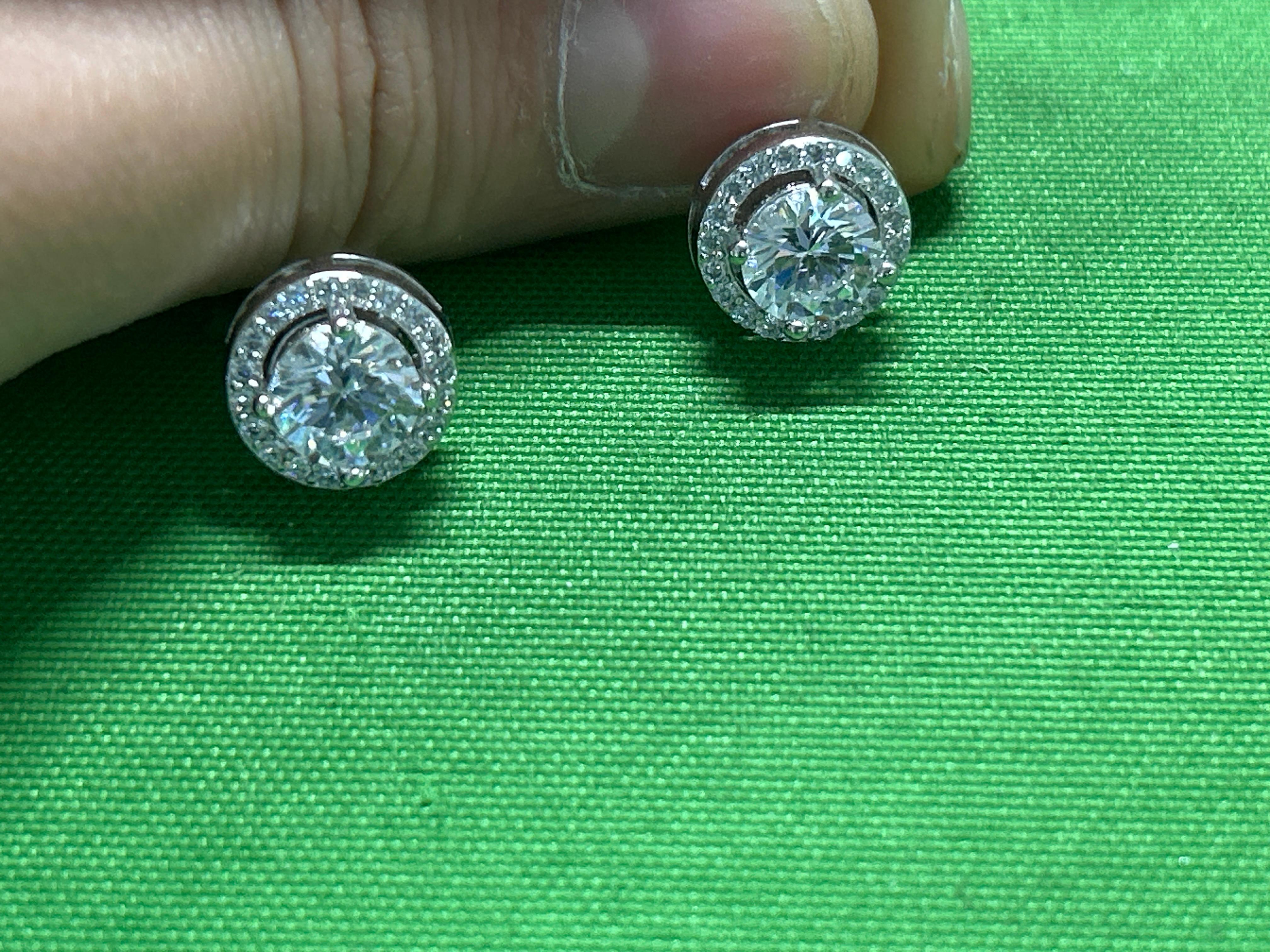 Foto QC 2 de Other Earrings Sterling Silver Moissanite Silver