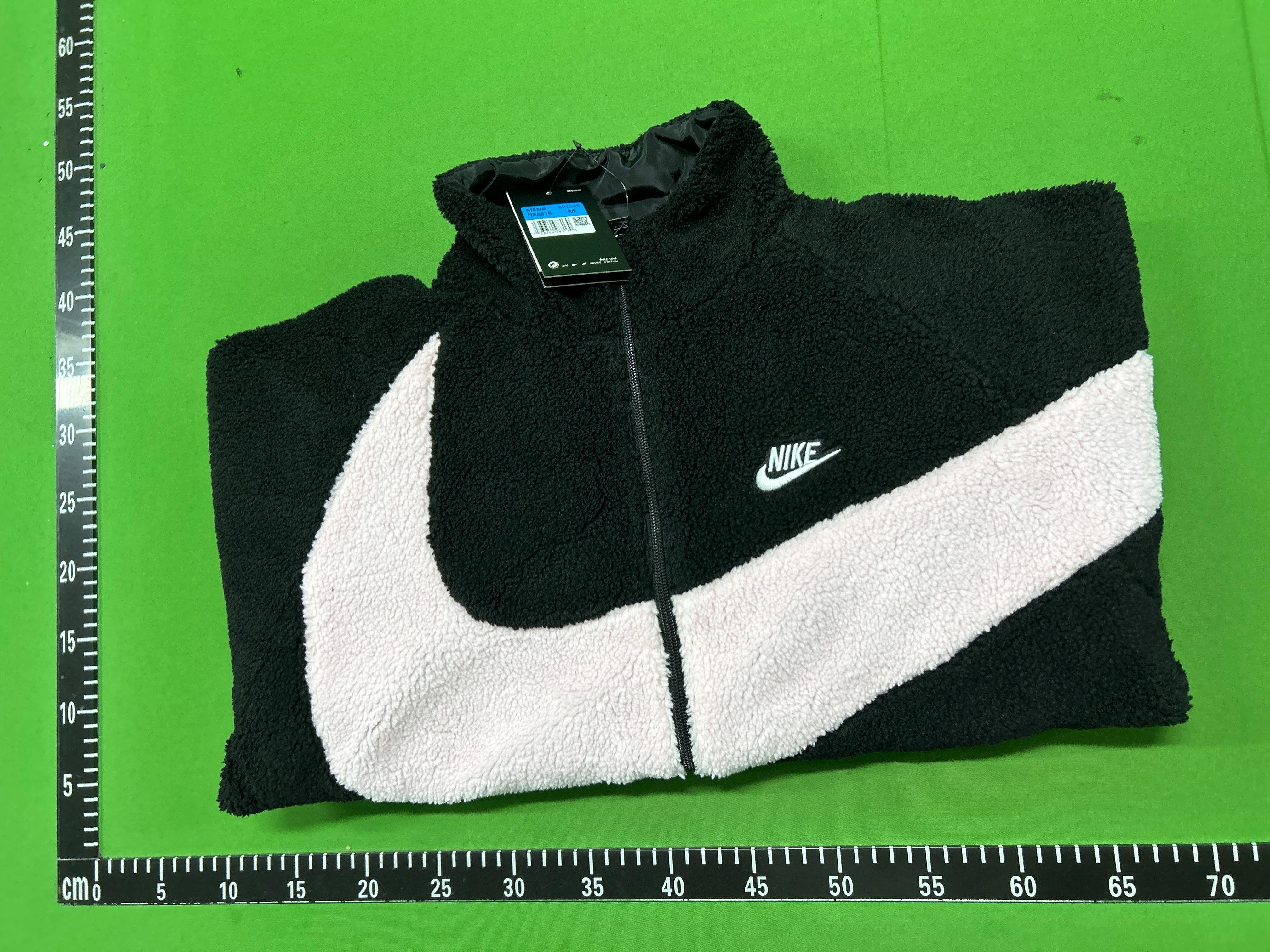 Foto QC 1 de Nike Fleece Reversible Jacket White Black