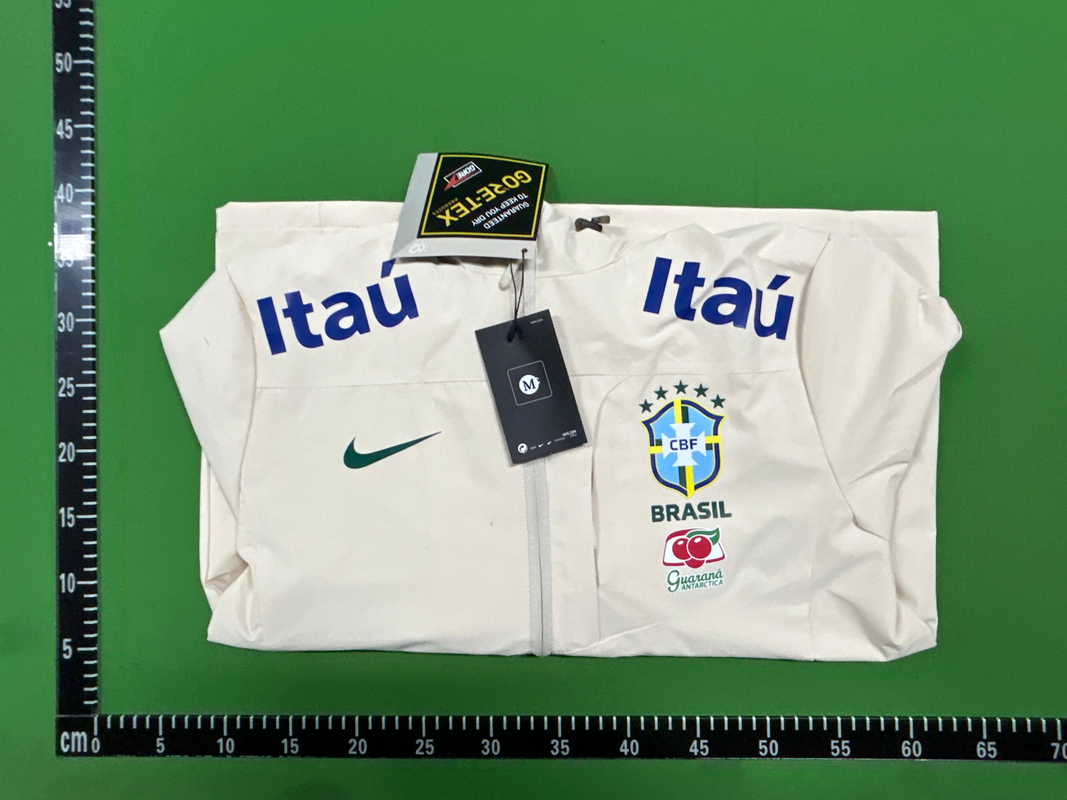 Foto QC 4 de Other Brazil National Football Team Neymar Training Windbreaker Jacket Hooded Mint Green