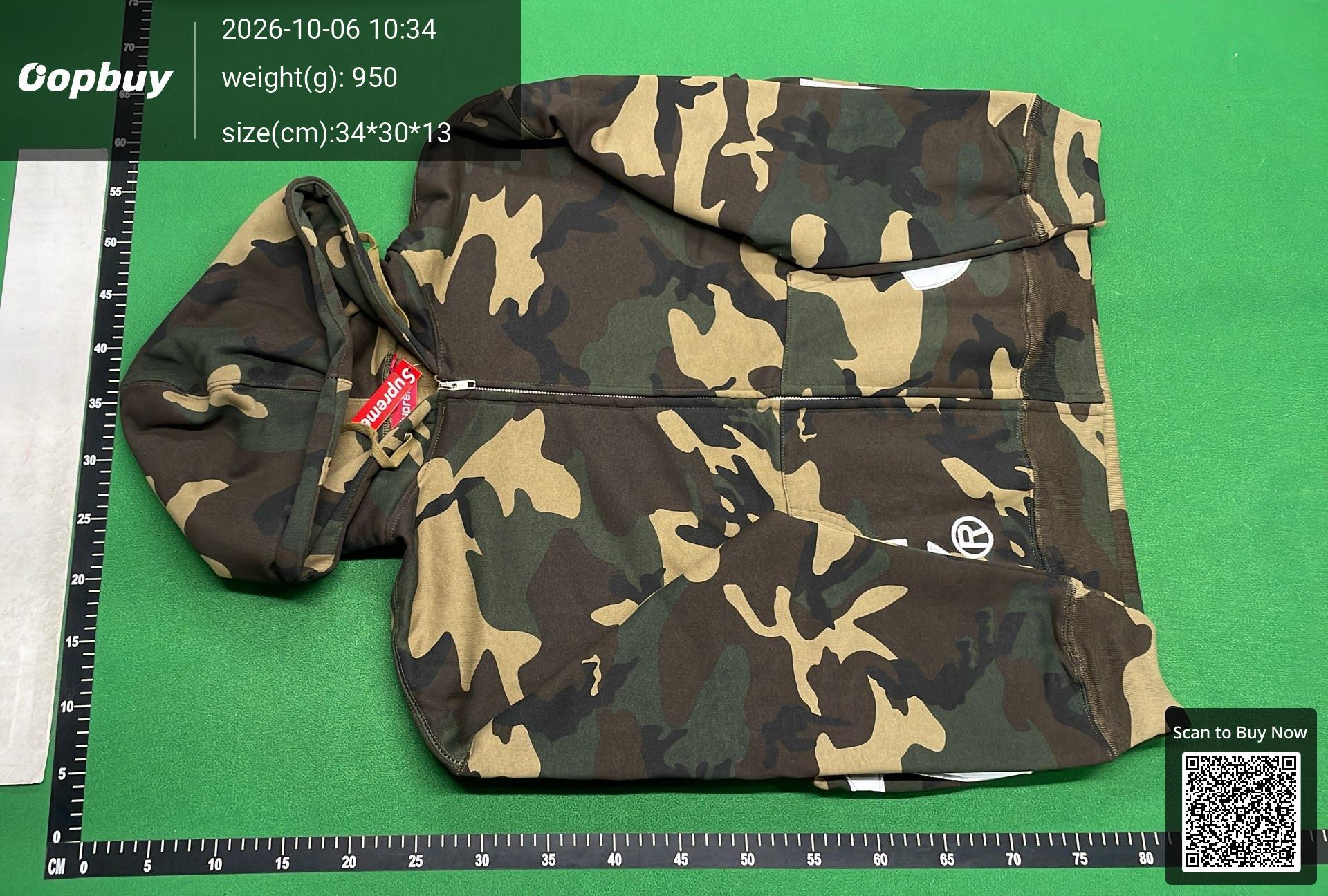 Foto QC 6 de Supreme Box Logo Hoodie Real Tree Camo