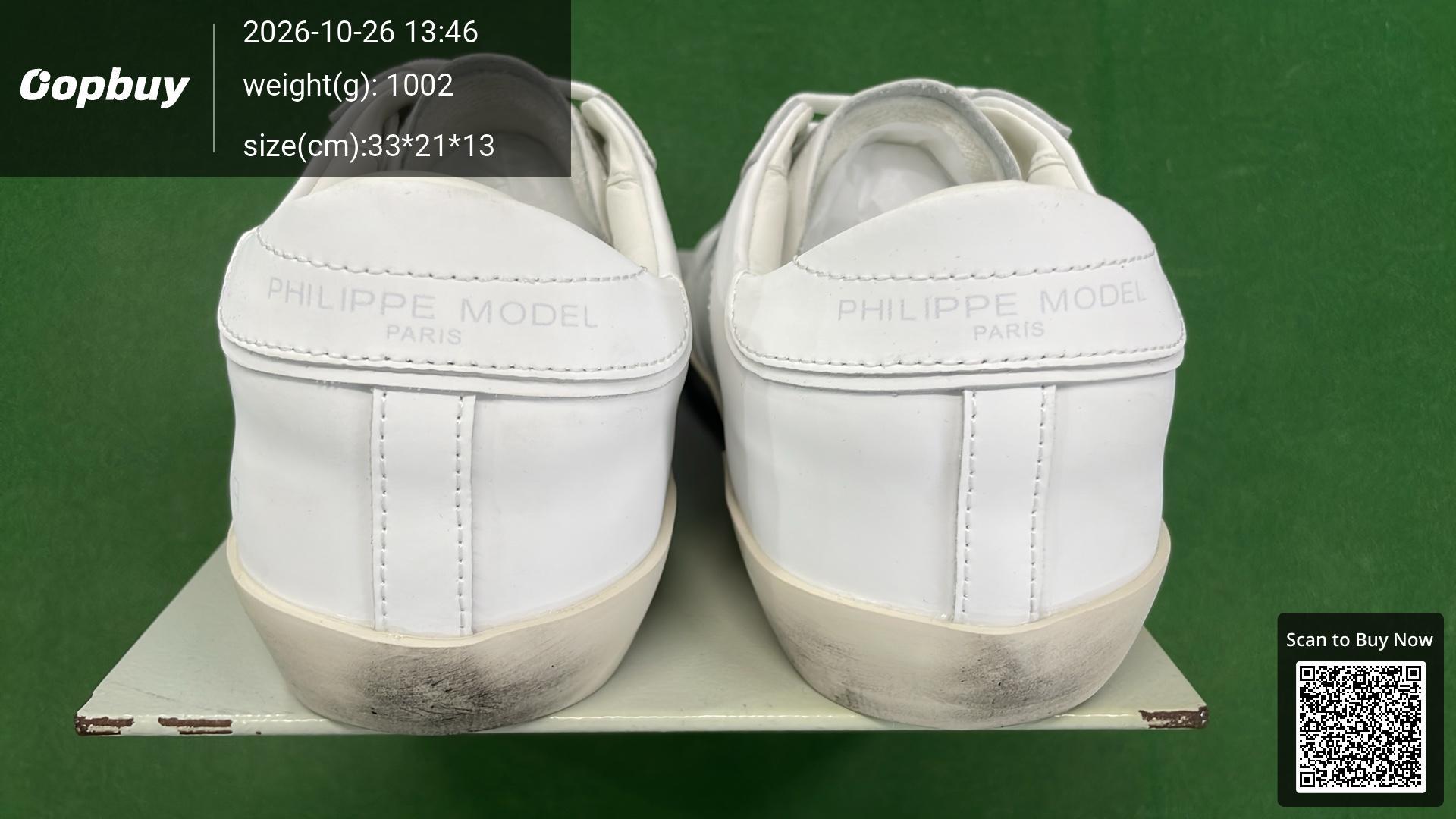 Foto QC 8 de Philippe Model PRSX Low White Black