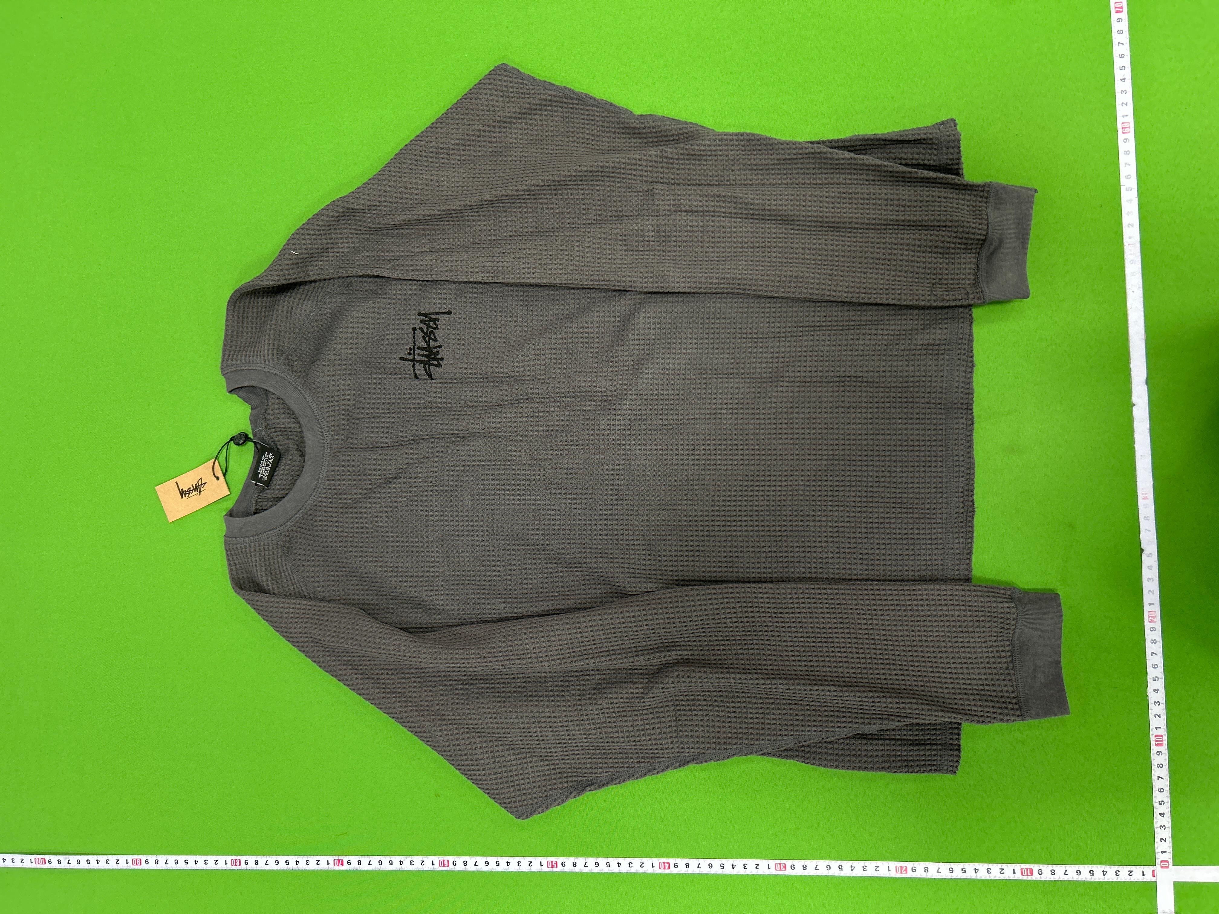 Foto QC 3 de Stussy Logo Plaid Shirt Blue