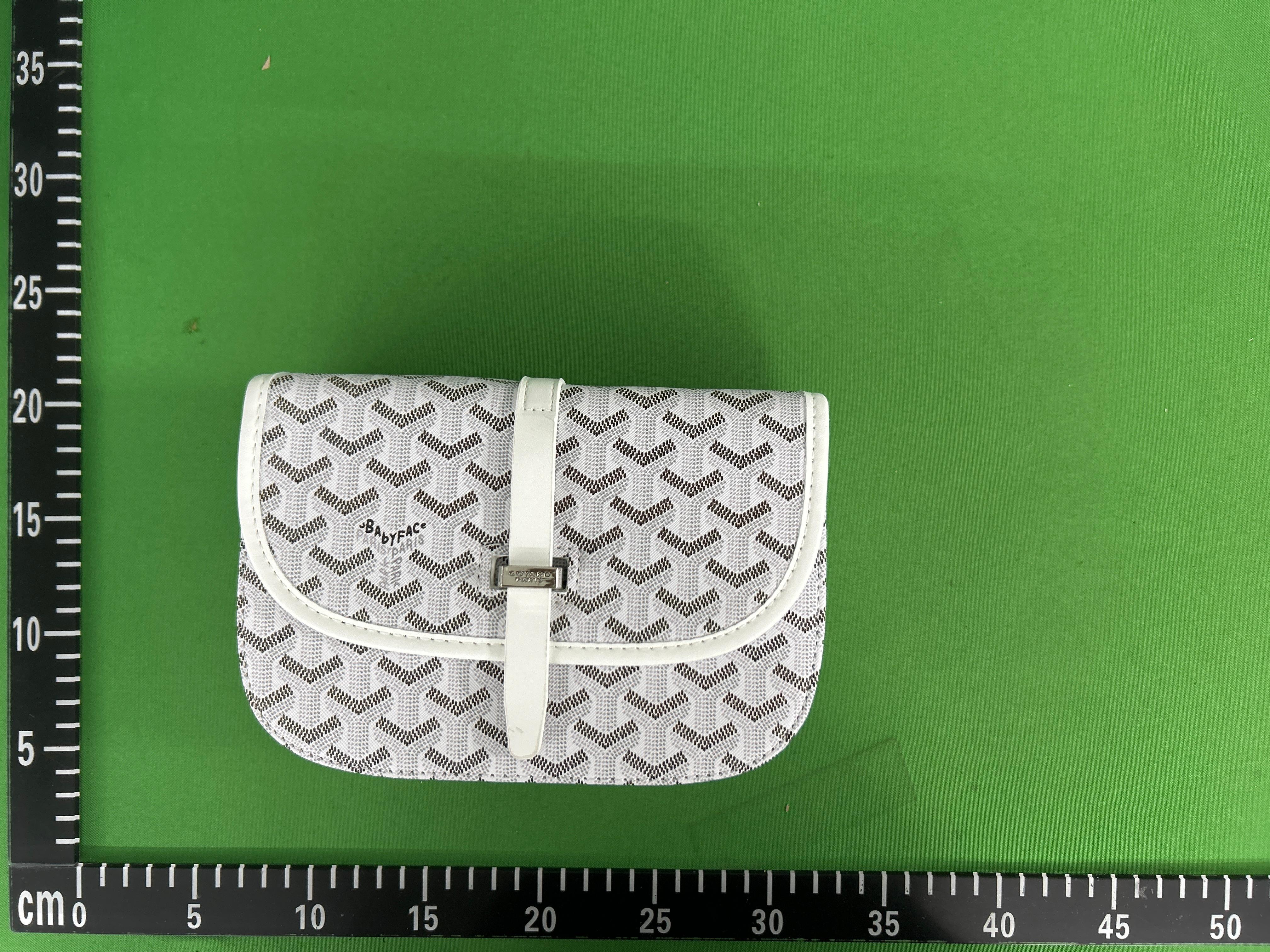 Foto QC 3 de Goyard Belvedere PM Grey Goyardine Canvas