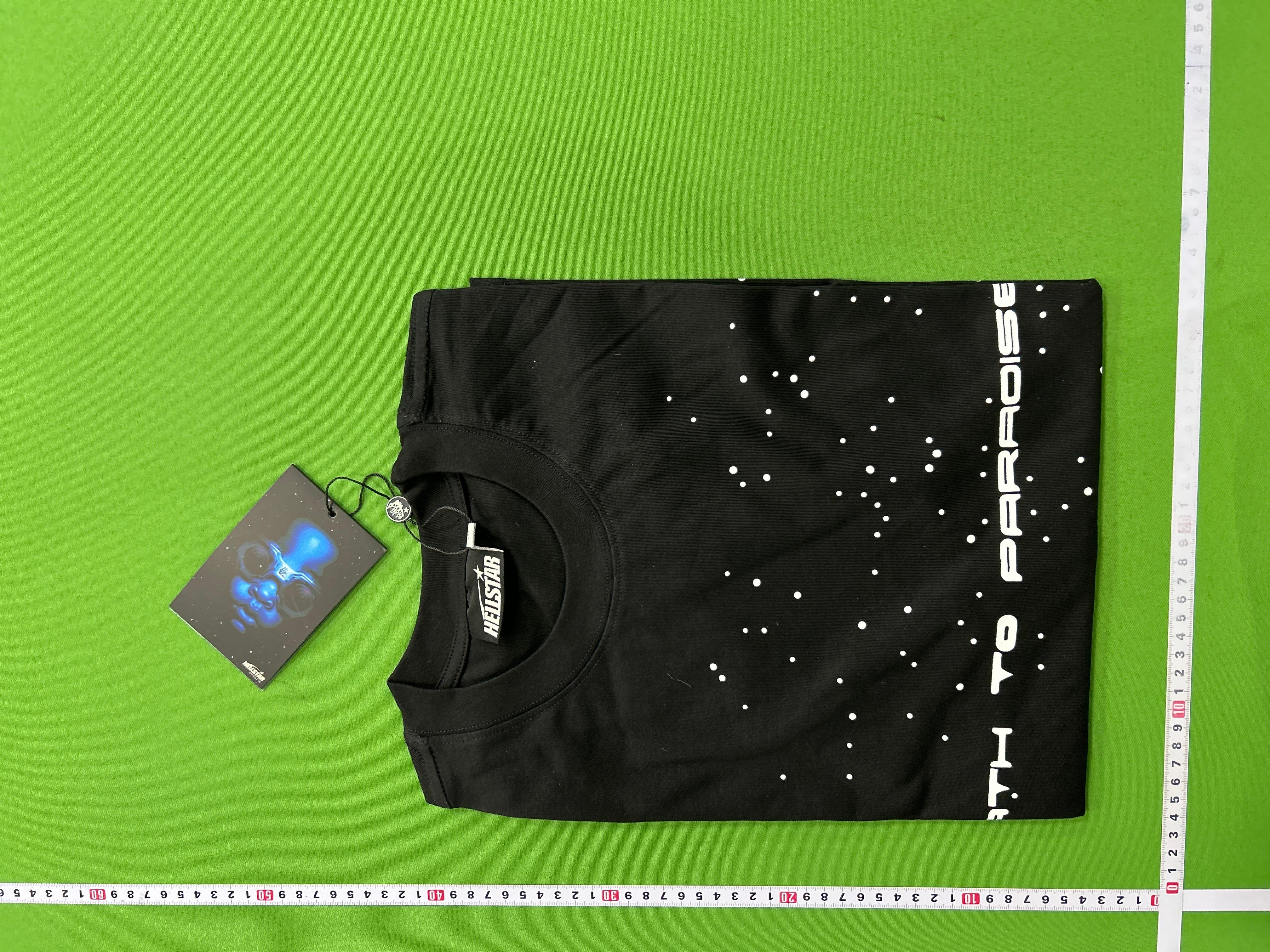 Foto QC 5 de Hellstar T-shirt Shooting Star Flame Face Black