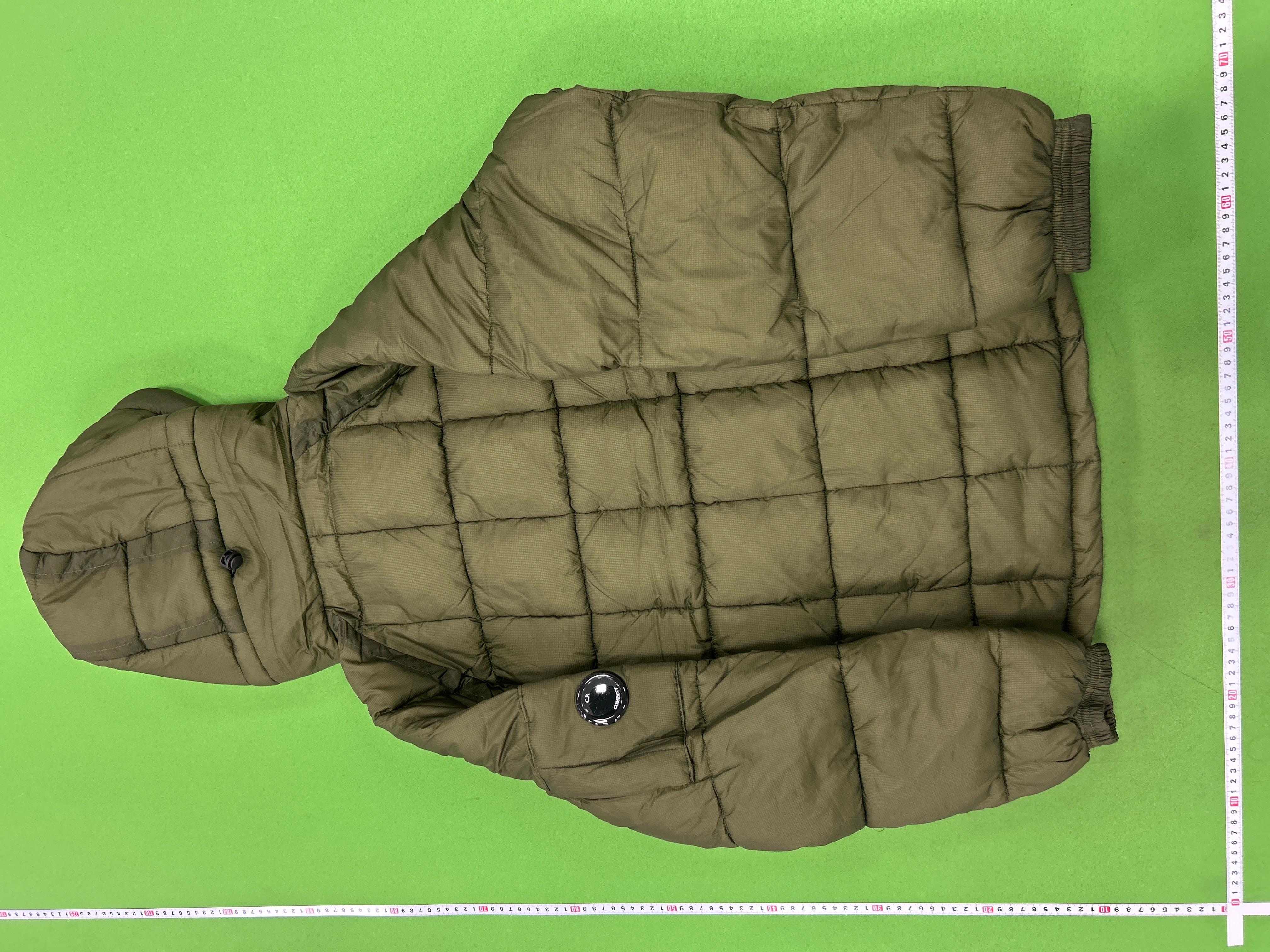 Foto QC 6 de C.P. Company D.D. Shell Hooded Down Jacket Lens Ivy Green