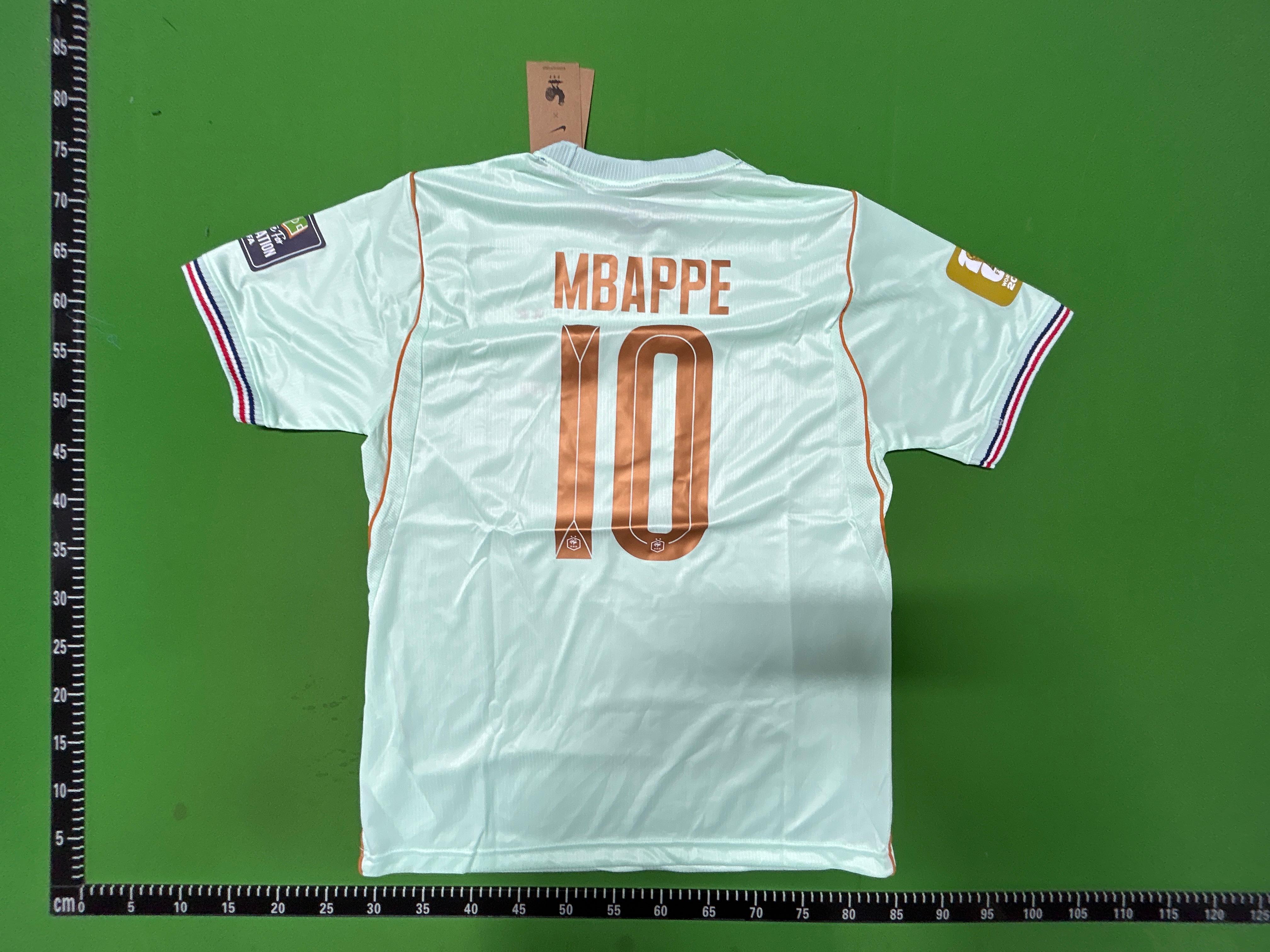 Foto QC 4 de Nike x France National Team 2026 Home Akliouche 25 Jersey Blue